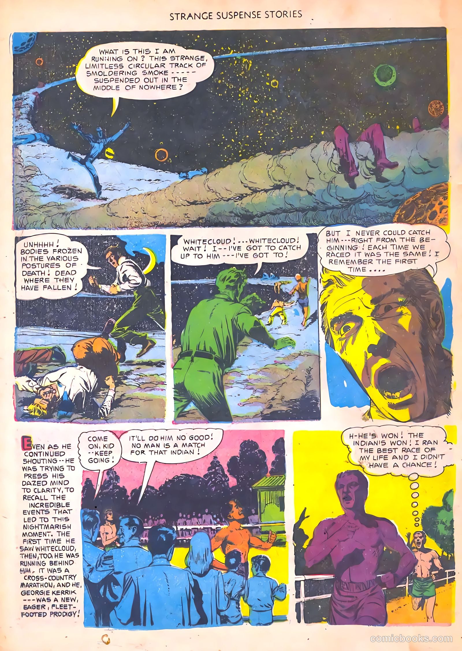 Strange Suspense Stories #4 (1952, Fawcett) — page 28 of 36