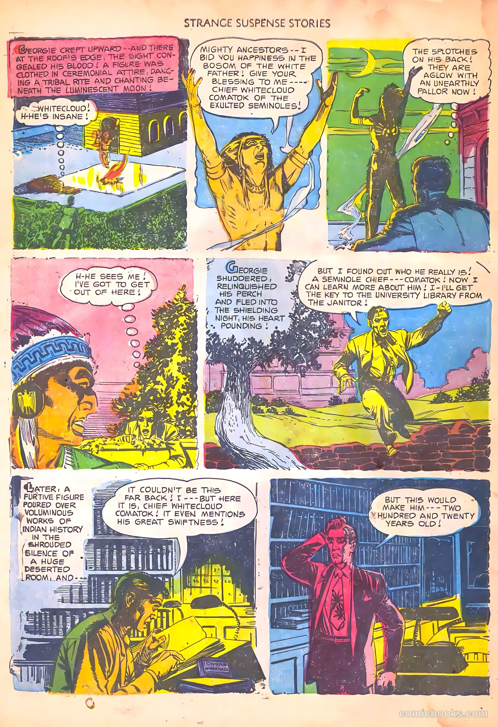 Strange Suspense Stories #4 (1952, Fawcett) — page 30 of 36