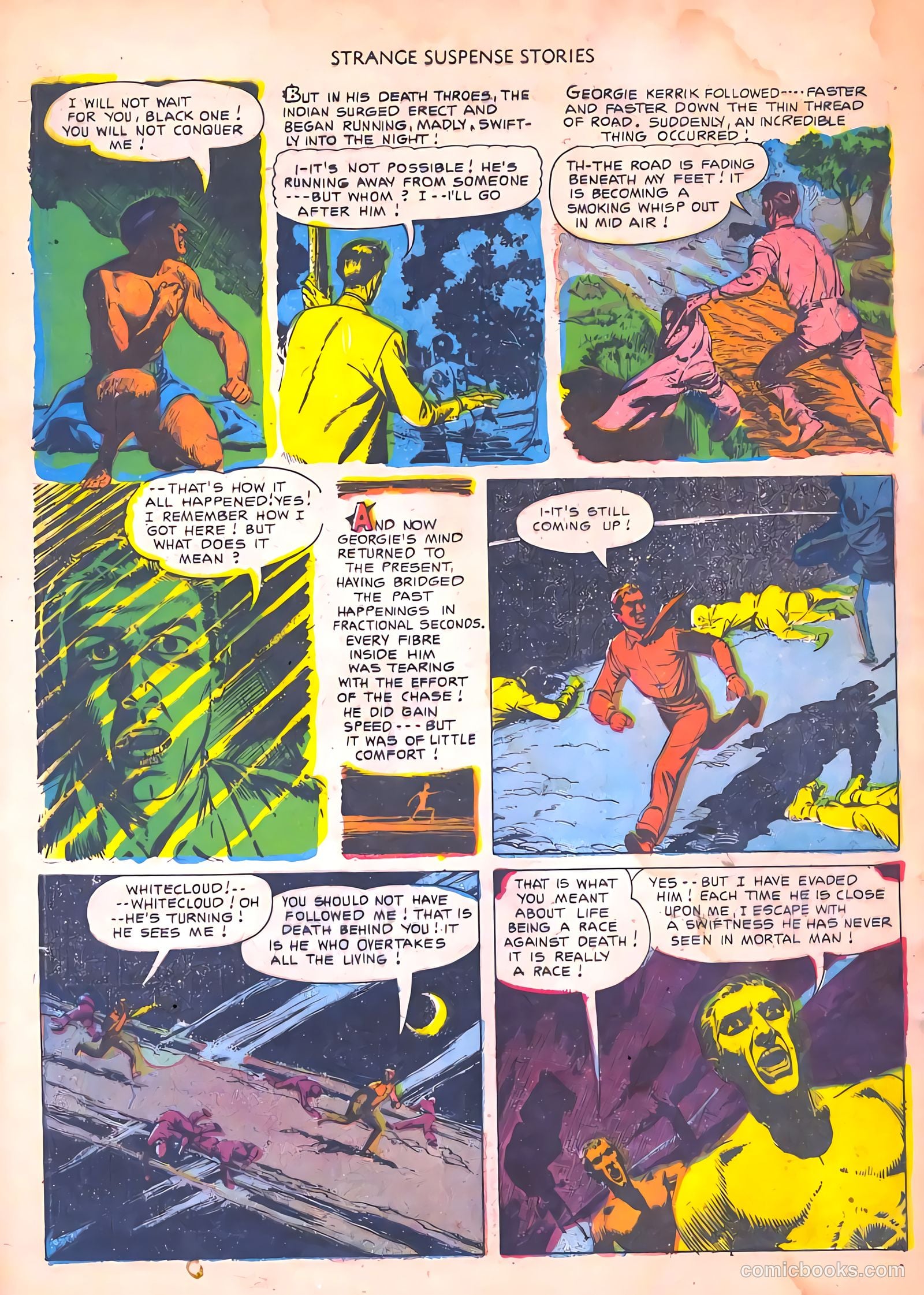 Strange Suspense Stories #4 (1952, Fawcett) — page 32 of 36