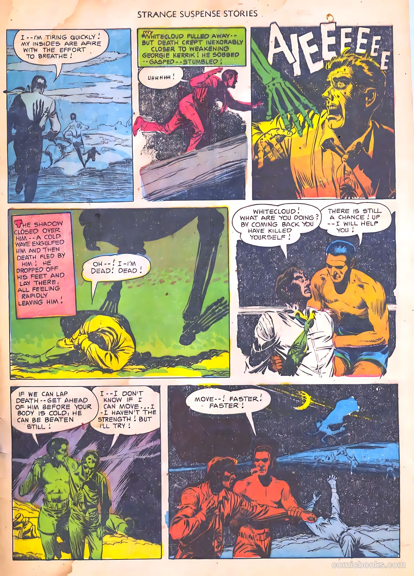 Strange Suspense Stories #4 (1952, Fawcett) — page 33 of 36
