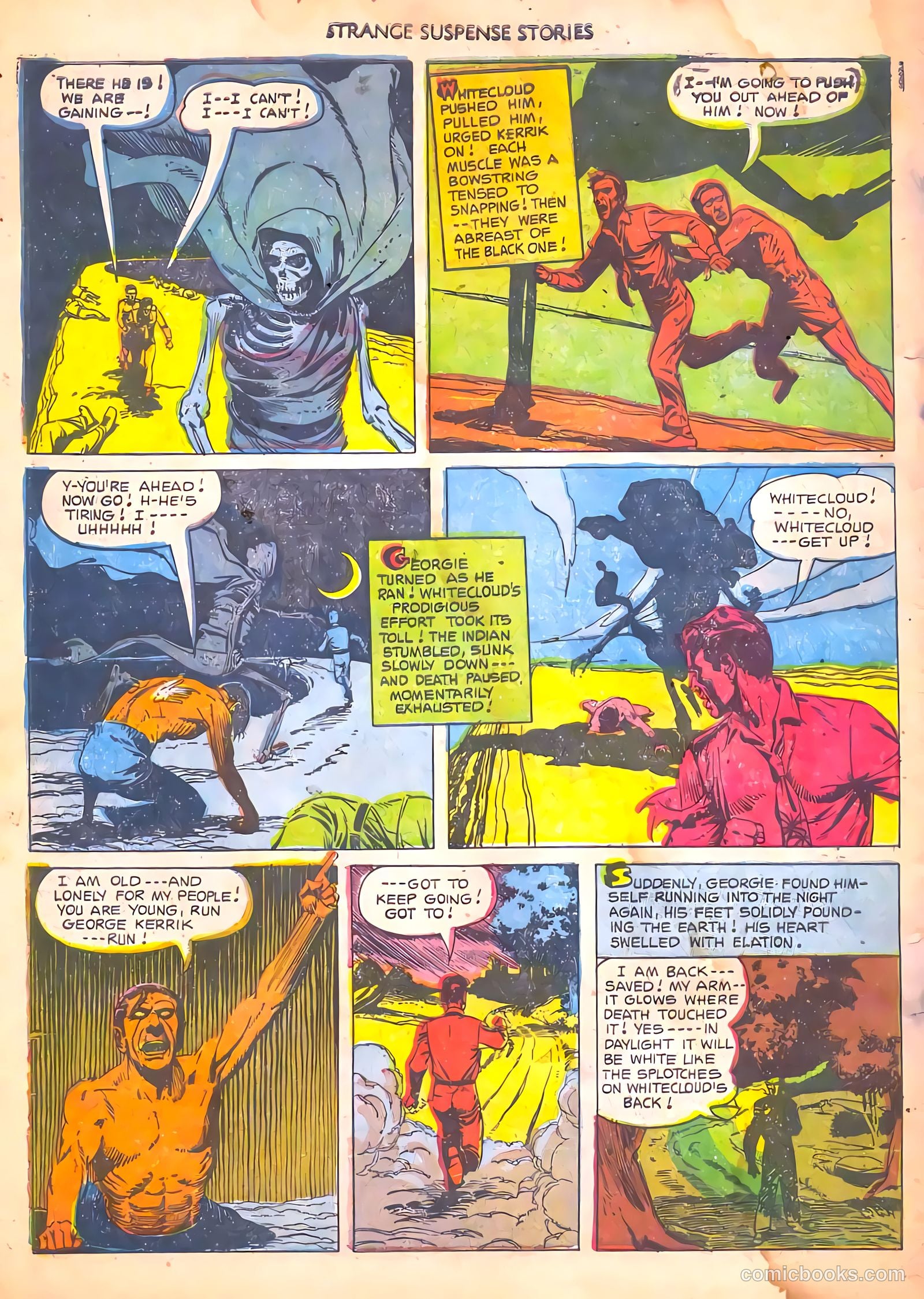 Strange Suspense Stories #4 (1952, Fawcett) — page 34 of 36