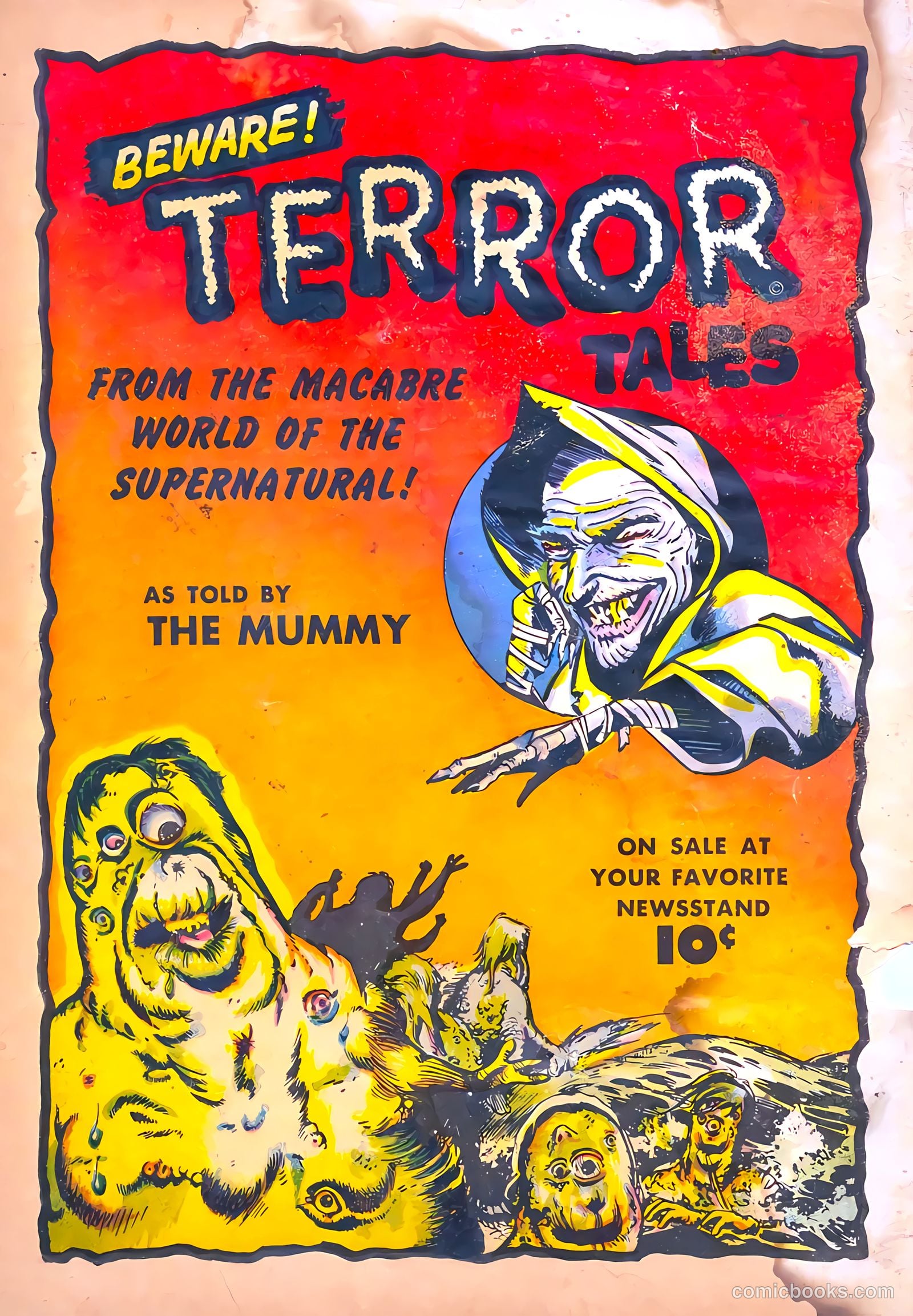 Strange Suspense Stories #4 (1952, Fawcett) — page 36 of 36