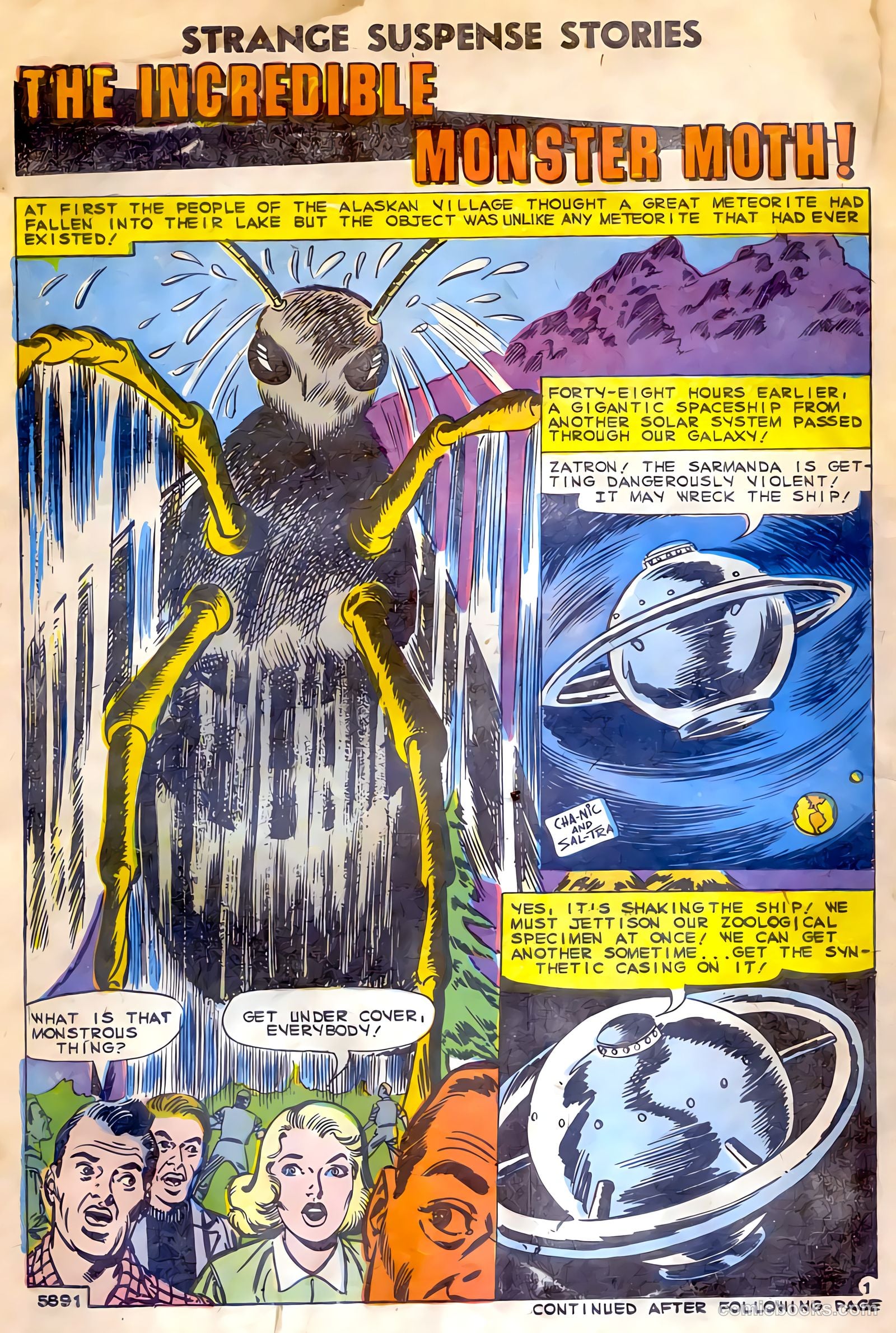 Strange Suspense Stories #45 (1960) — page 14