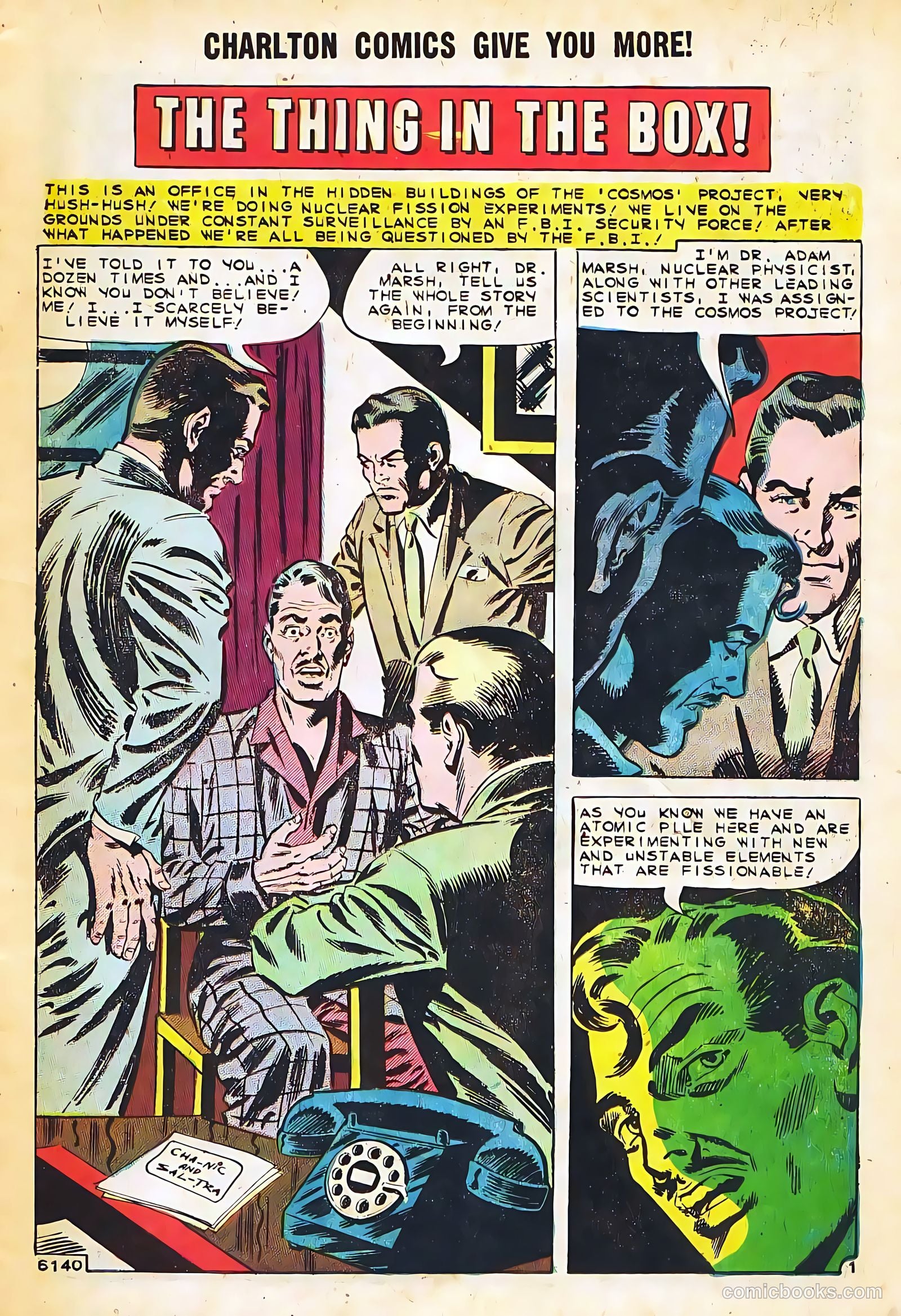 Strange Suspense Stories #46 (1960) — page 3