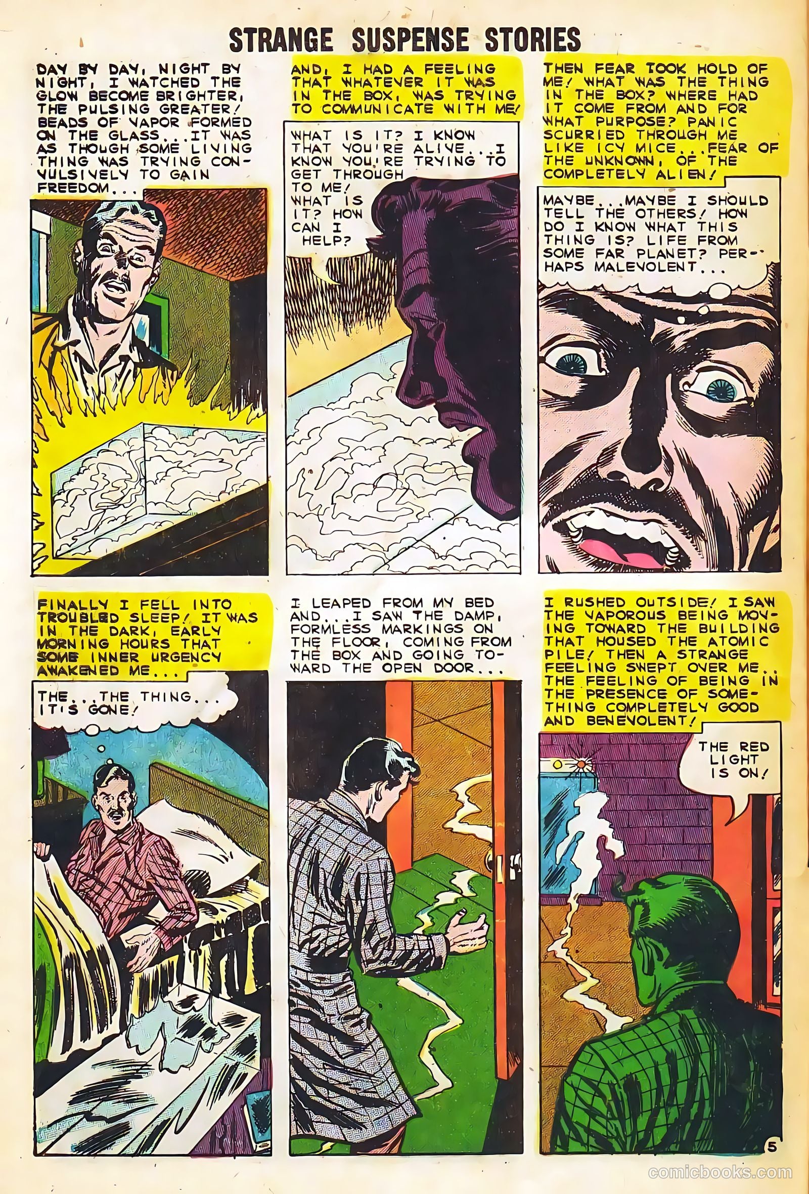 Strange Suspense Stories #46 (1960) — page 8