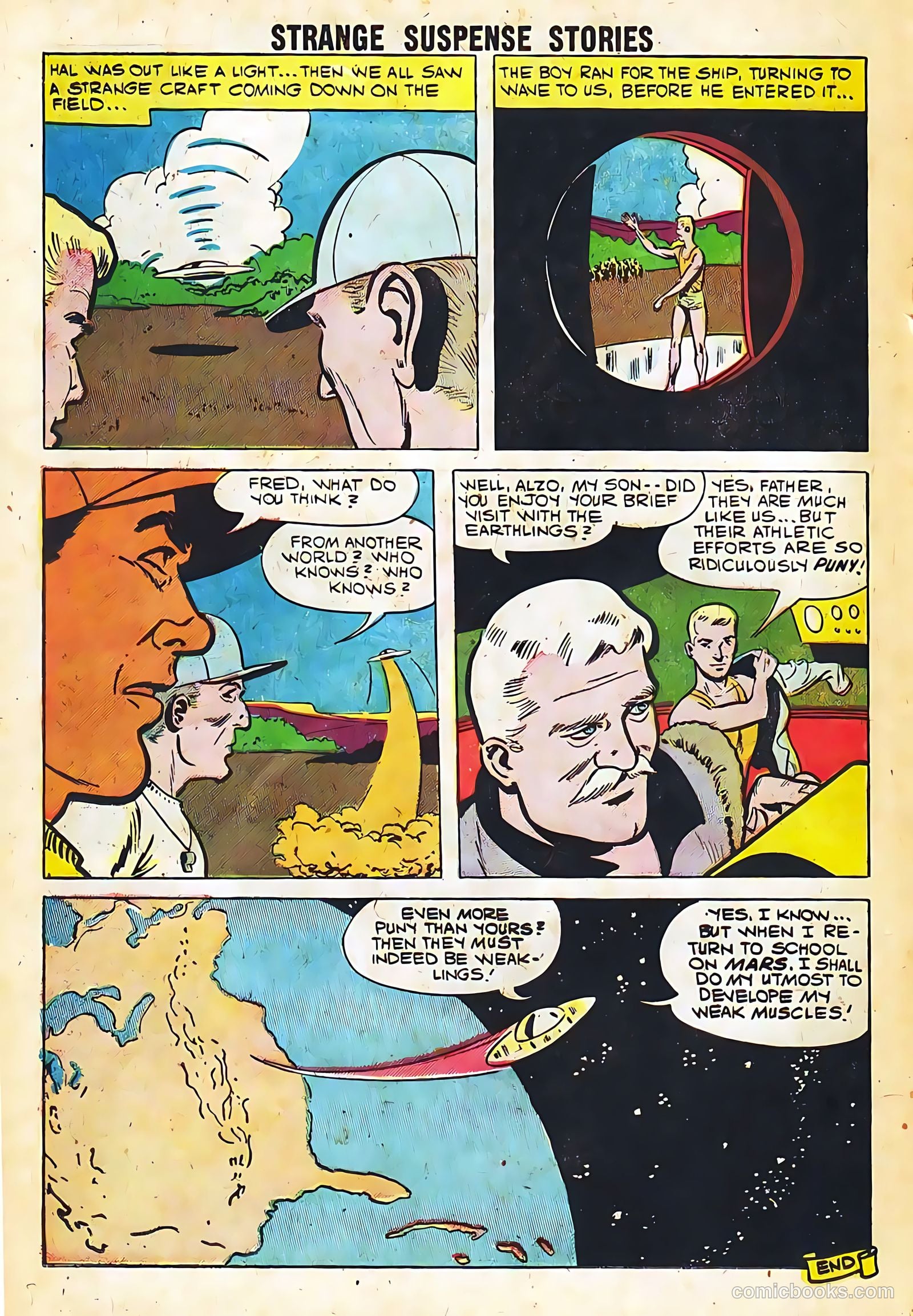 Strange Suspense Stories #46 (1960) — page 18