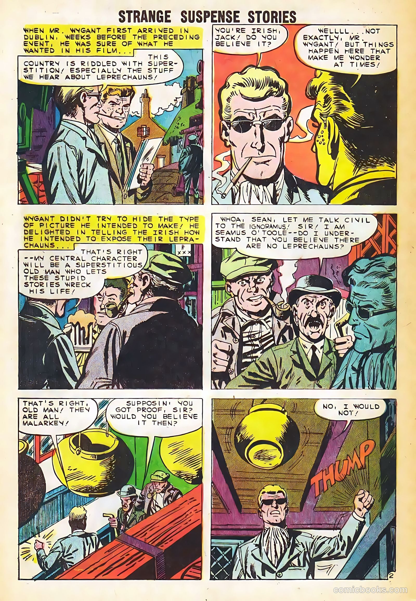 Strange Suspense Stories #46 (1960) — page 28