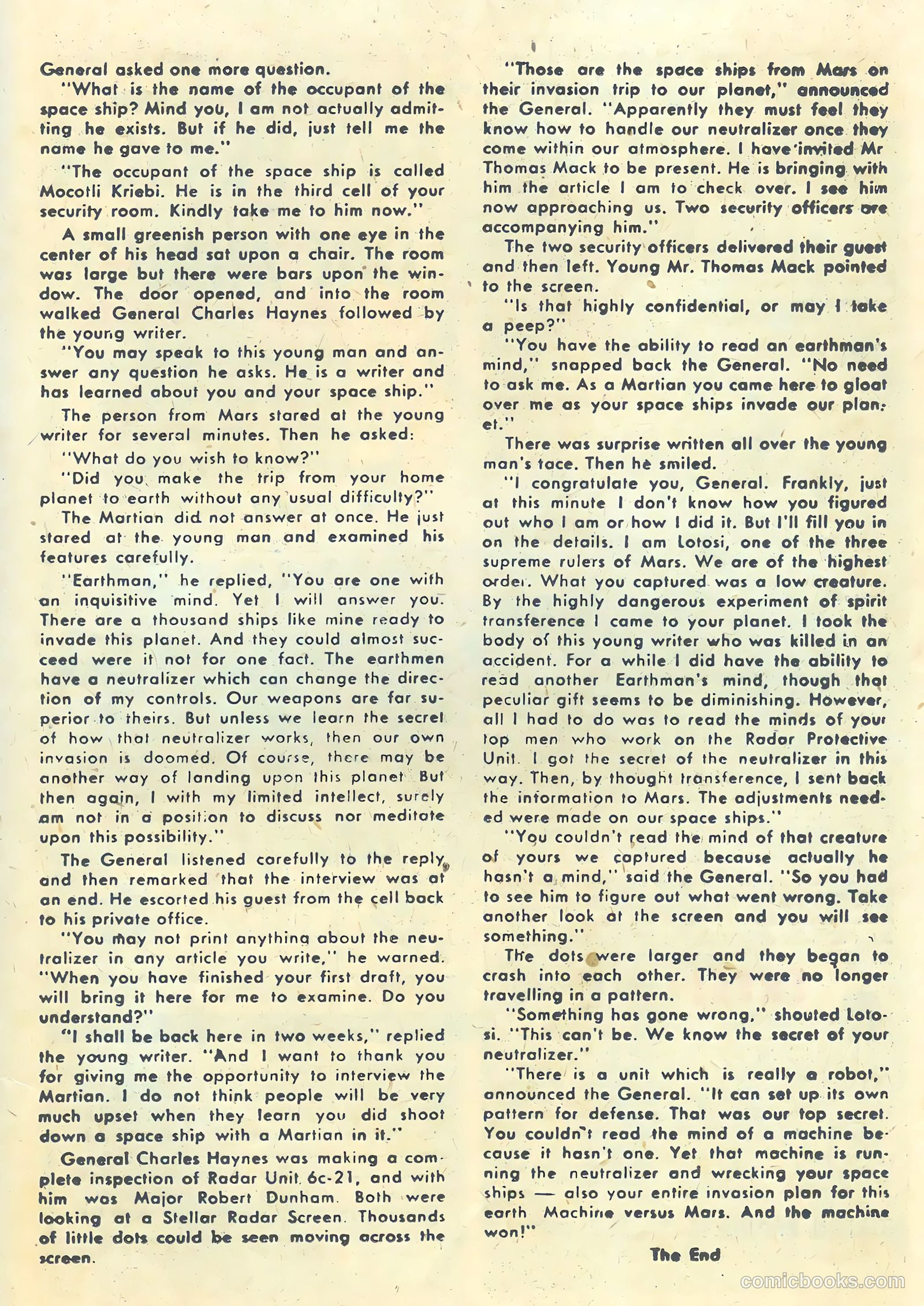 Strange Suspense Stories #48 (1960) — page 21