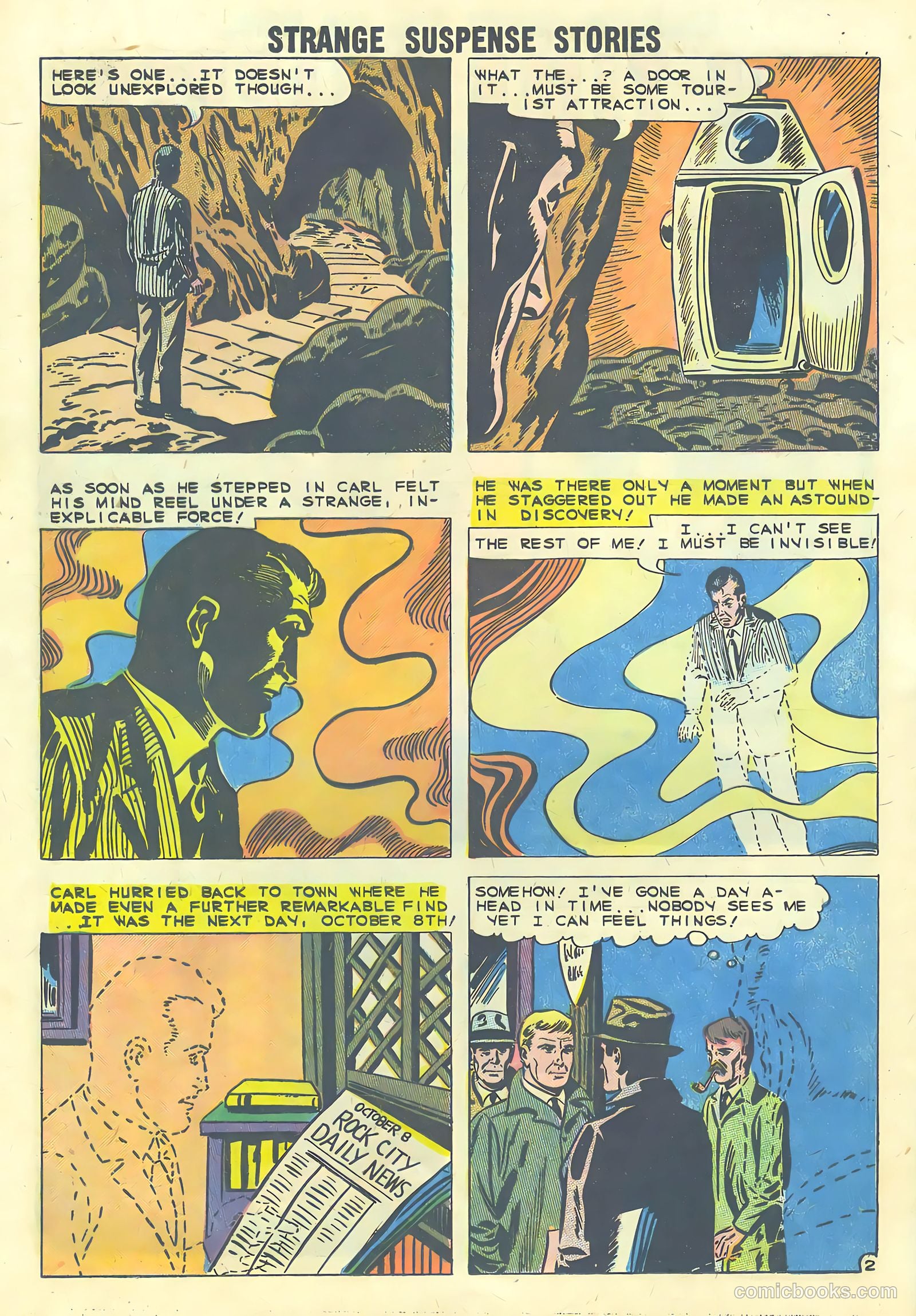 Strange Suspense Stories #48 (1960) — page 24