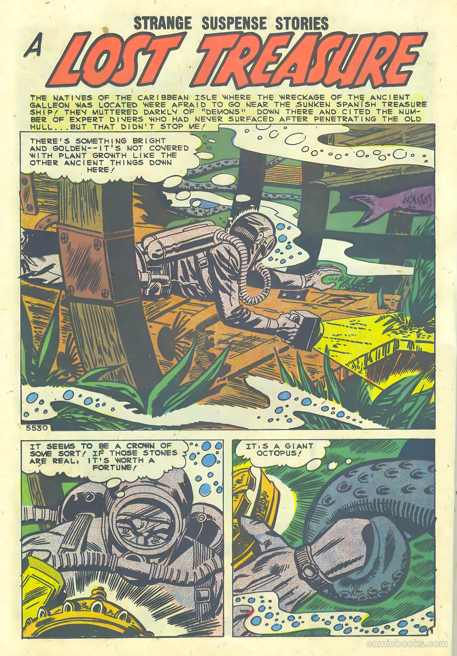 Strange Suspense Stories #48 (1960) — page 26
