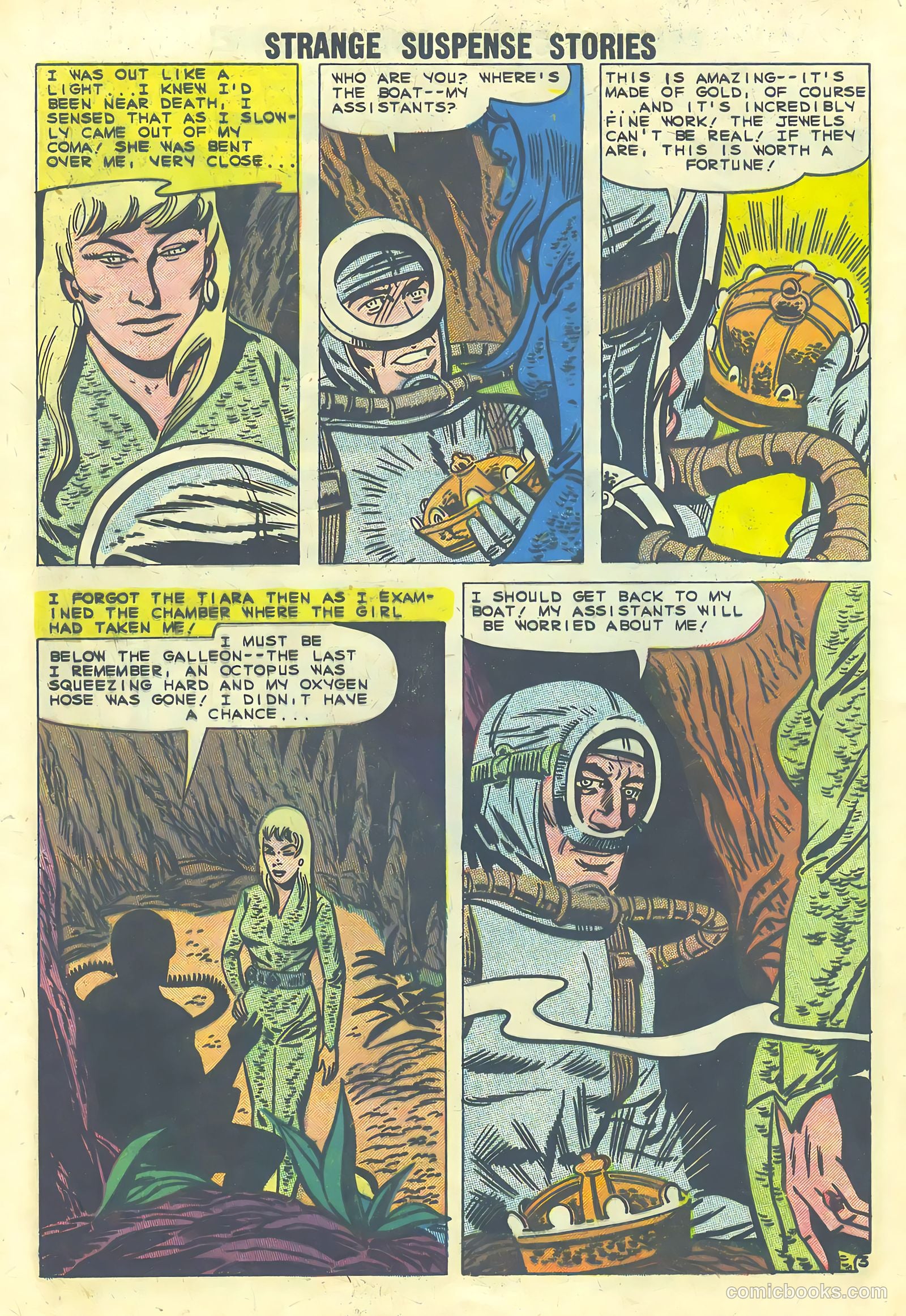 Strange Suspense Stories #48 (1960) — page 28