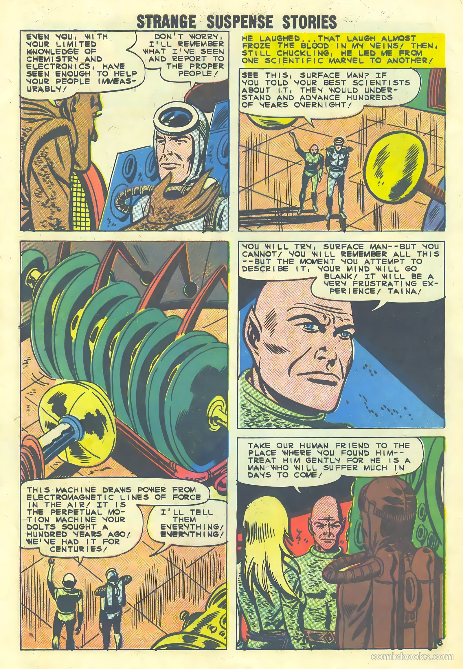Strange Suspense Stories #48 (1960) — page 32