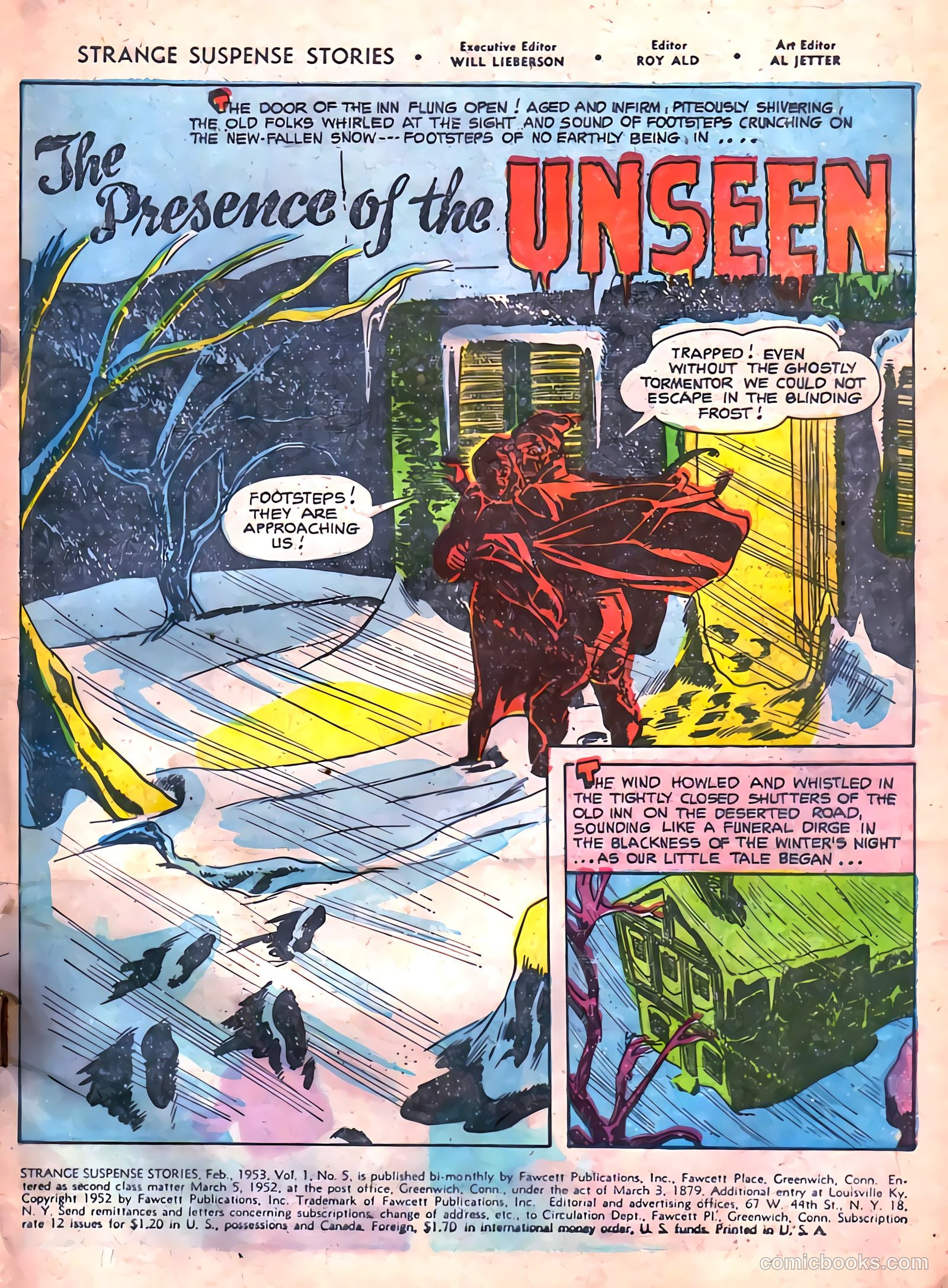 Strange Suspense Stories #5 (1953, Fawcett) — page 3 of 36