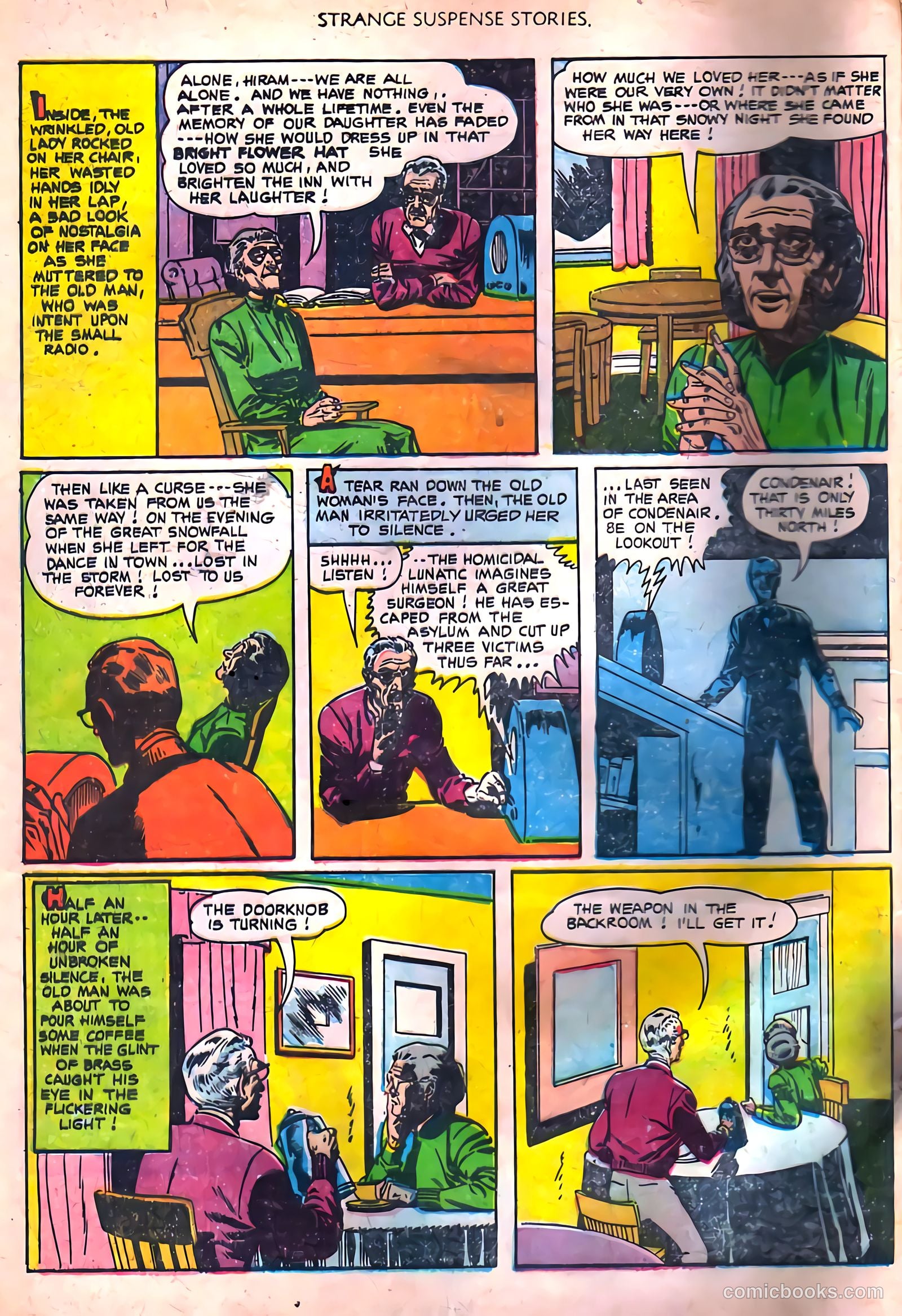 Strange Suspense Stories #5 (1953, Fawcett) — page 4 of 36
