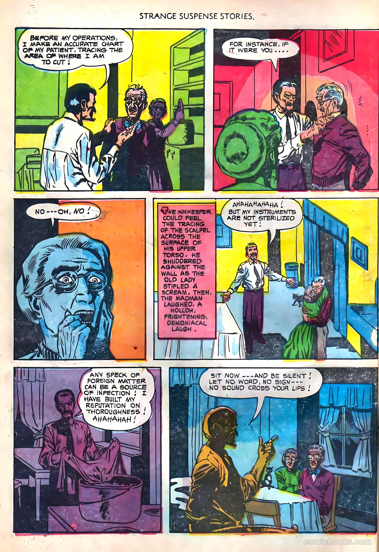 Strange Suspense Stories #5 (1953, Fawcett) — page 8 of 36
