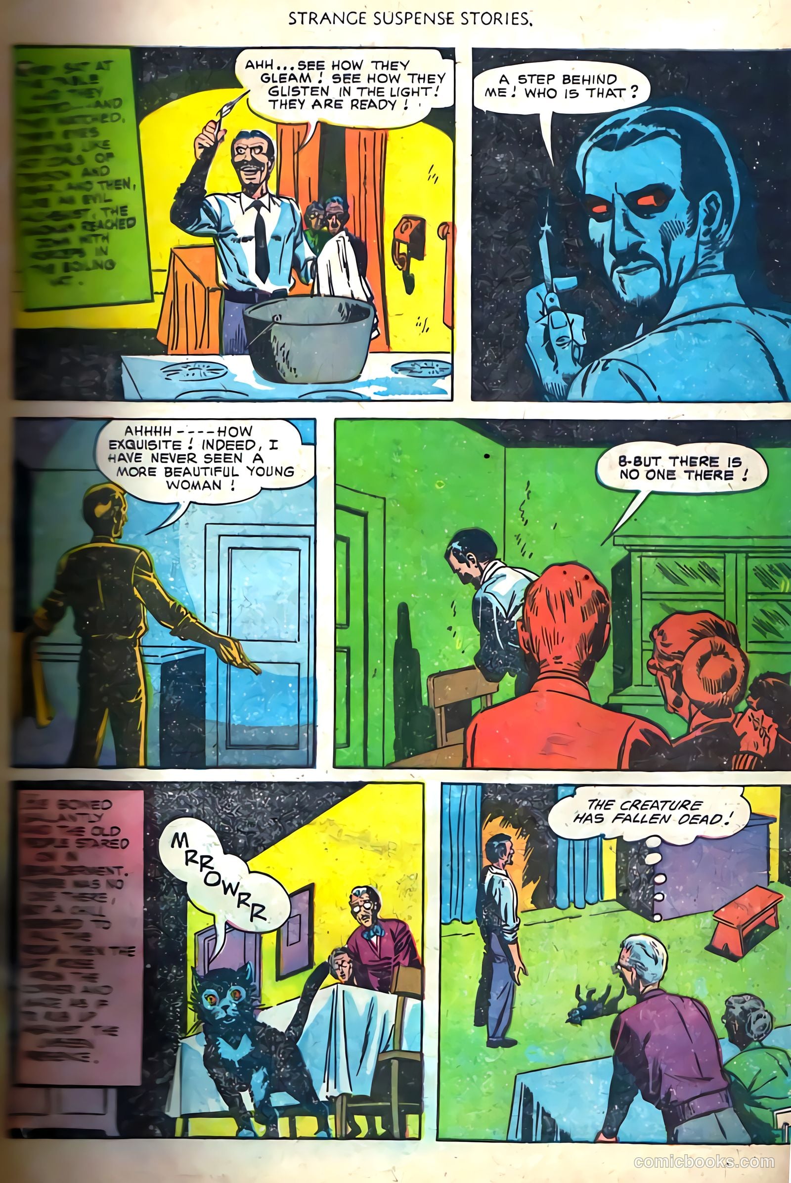 Strange Suspense Stories #5 (1953, Fawcett) — page 9 of 36