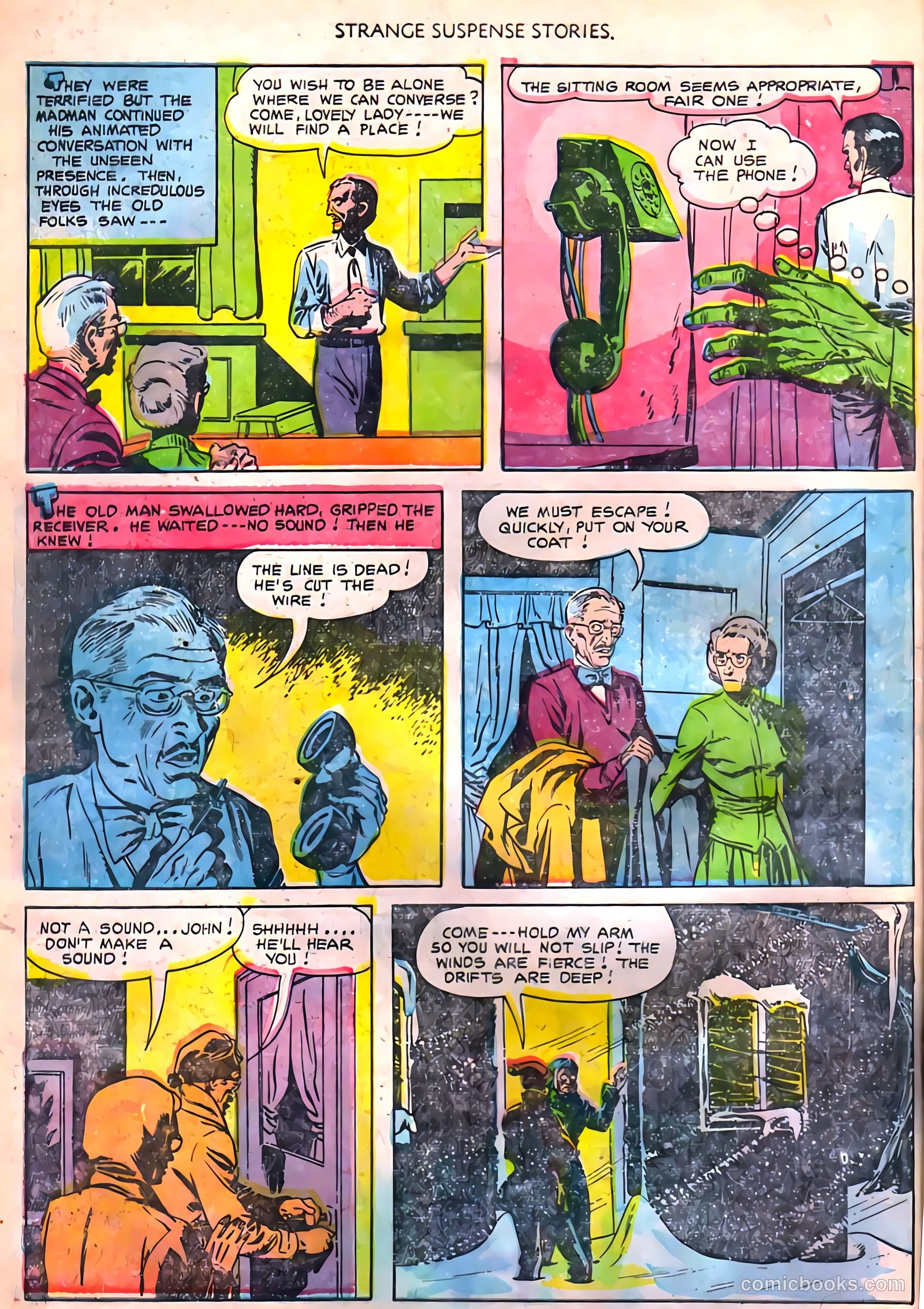Strange Suspense Stories #5 (1953, Fawcett) — page 10 of 36