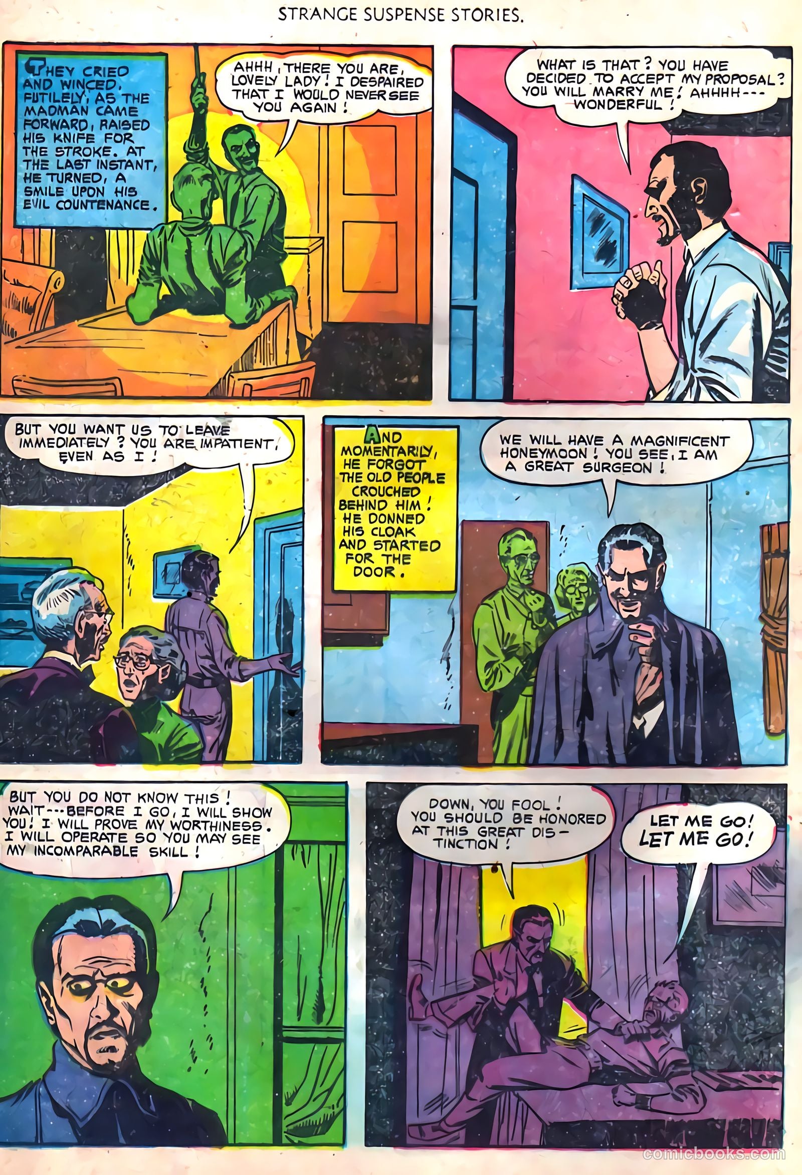 Strange Suspense Stories #5 (1953, Fawcett) — page 12 of 36