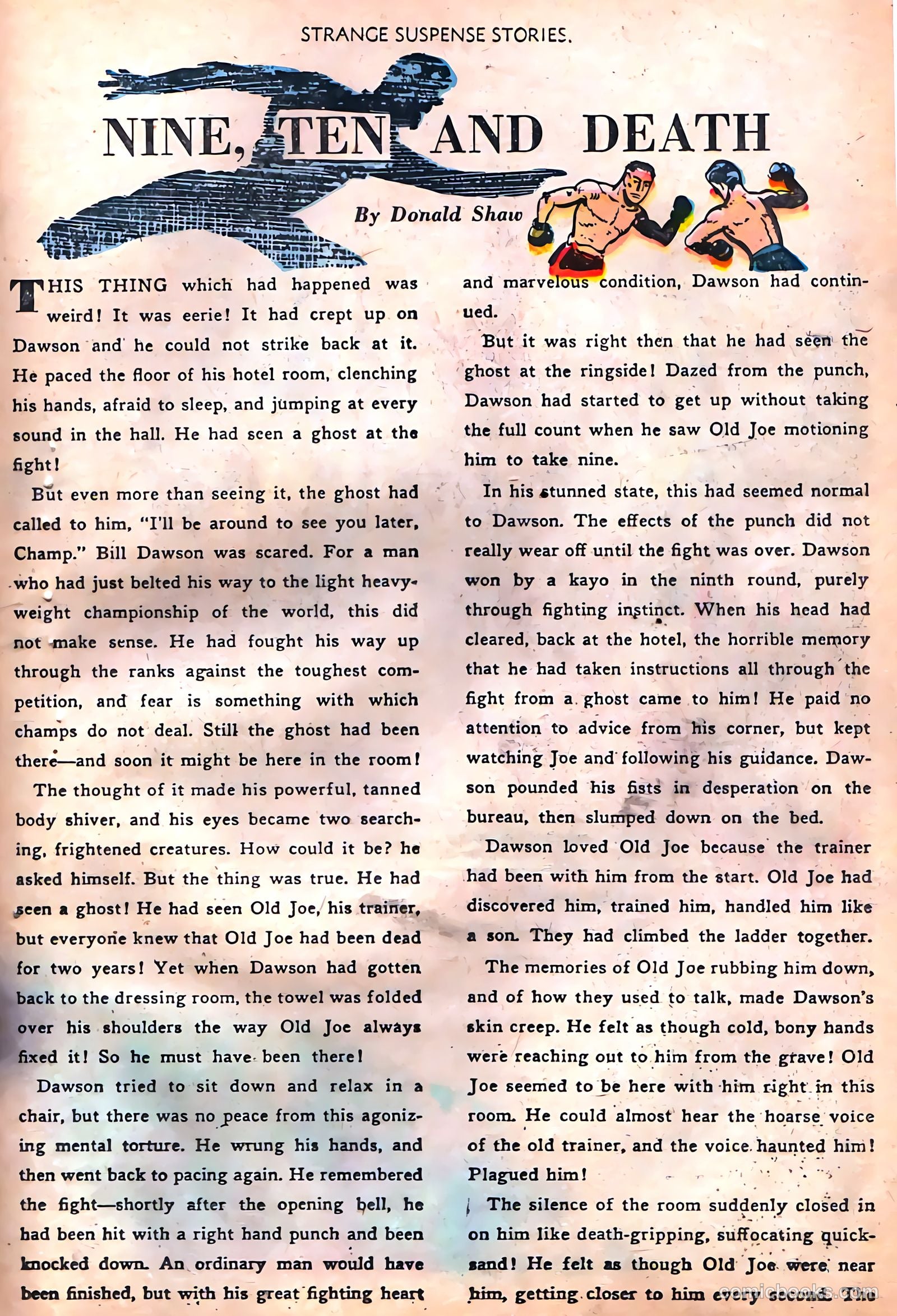 Strange Suspense Stories #5 (1953, Fawcett) — page 23 of 36