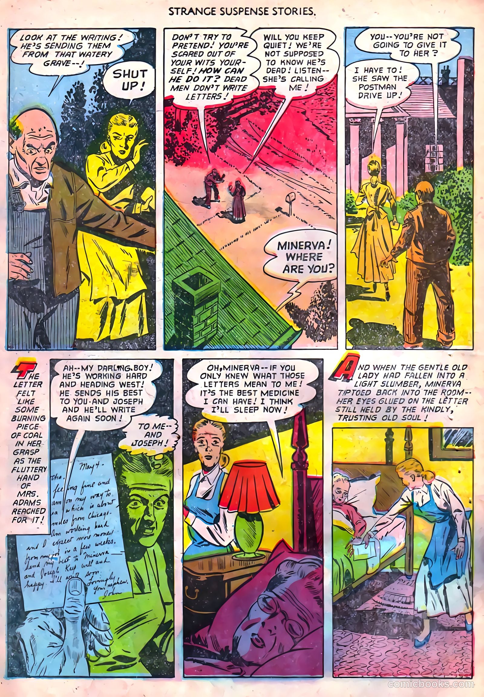 Strange Suspense Stories #5 (1953, Fawcett) — page 30 of 36
