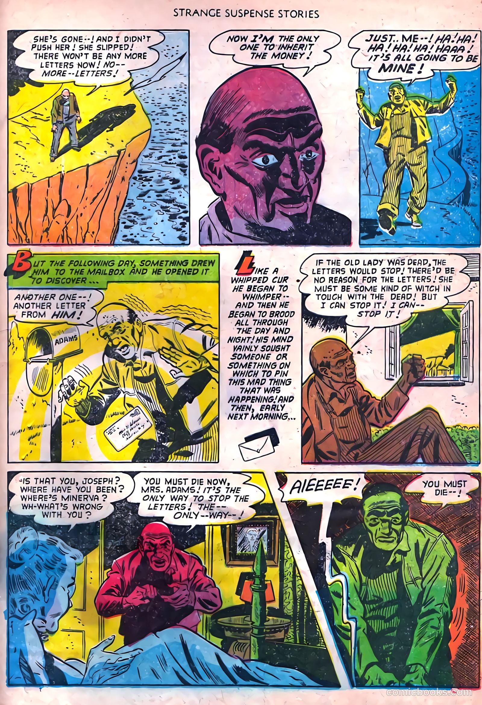 Strange Suspense Stories #5 (1953, Fawcett) — page 33 of 36