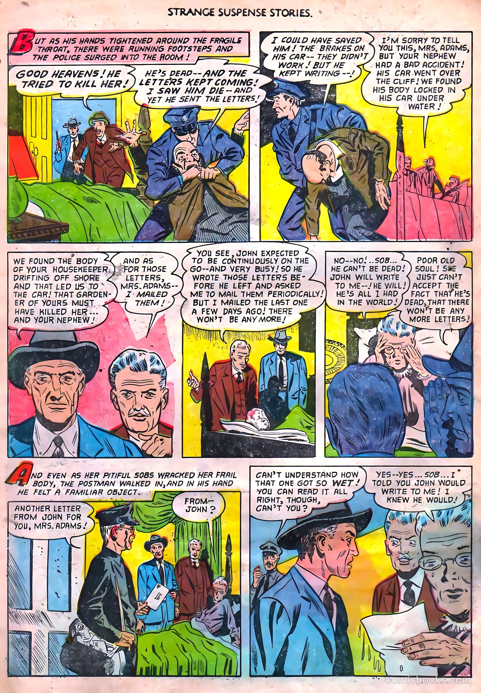 Strange Suspense Stories #5 (1953, Fawcett) — page 34 of 36