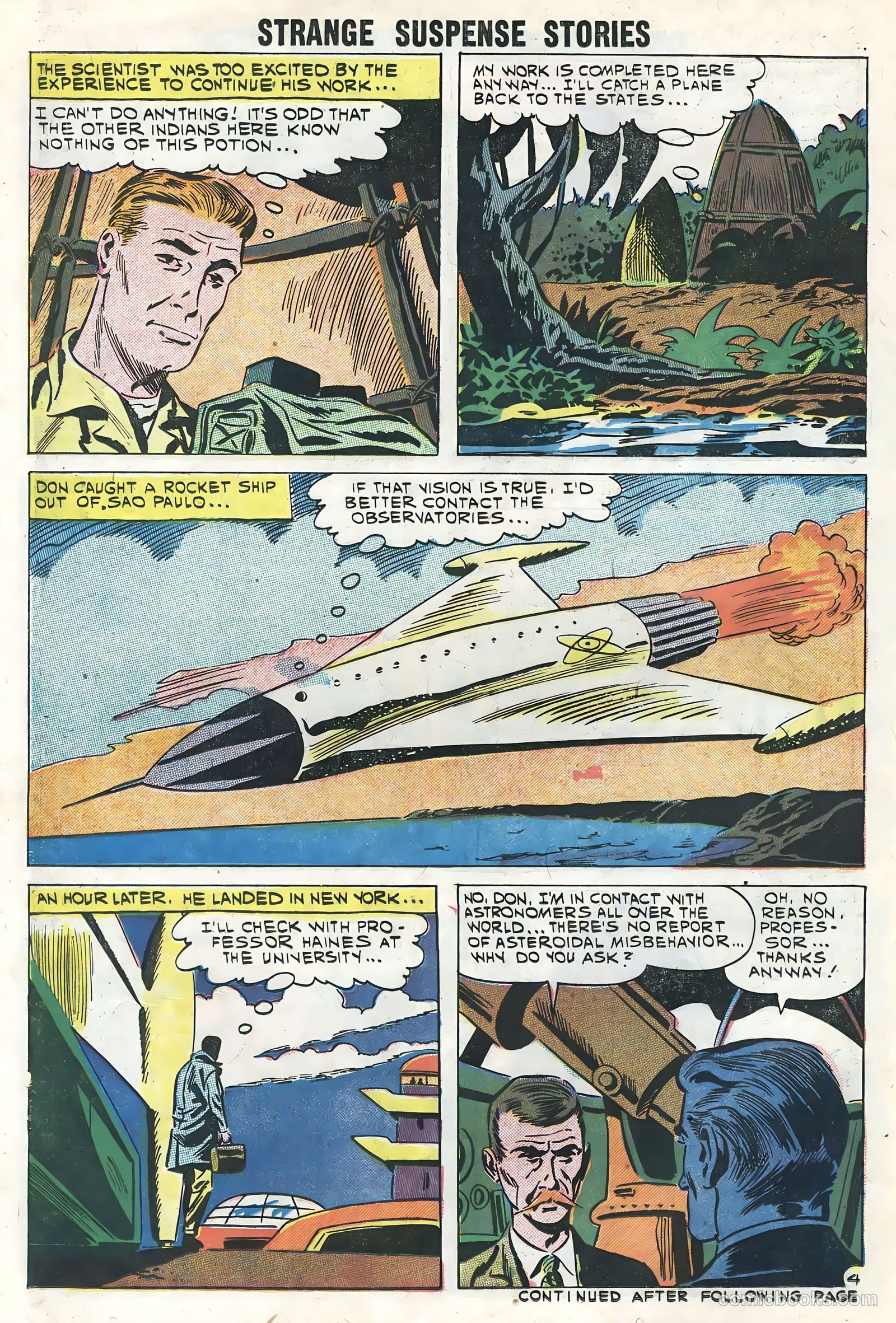 Strange Suspense Stories #50 (1960) — page 14