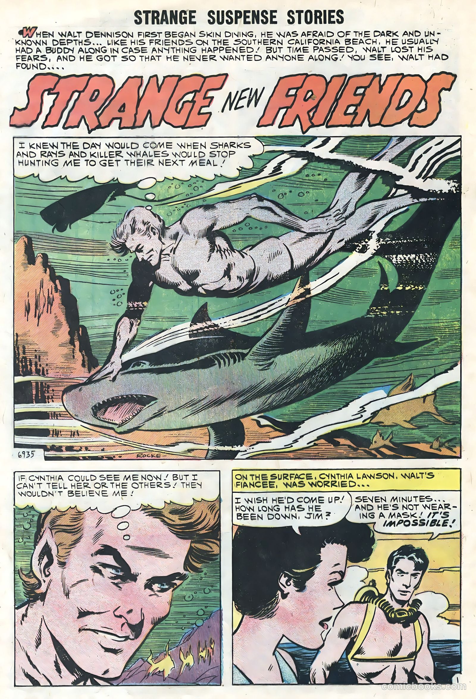 Strange Suspense Stories #50 (1960) — page 20