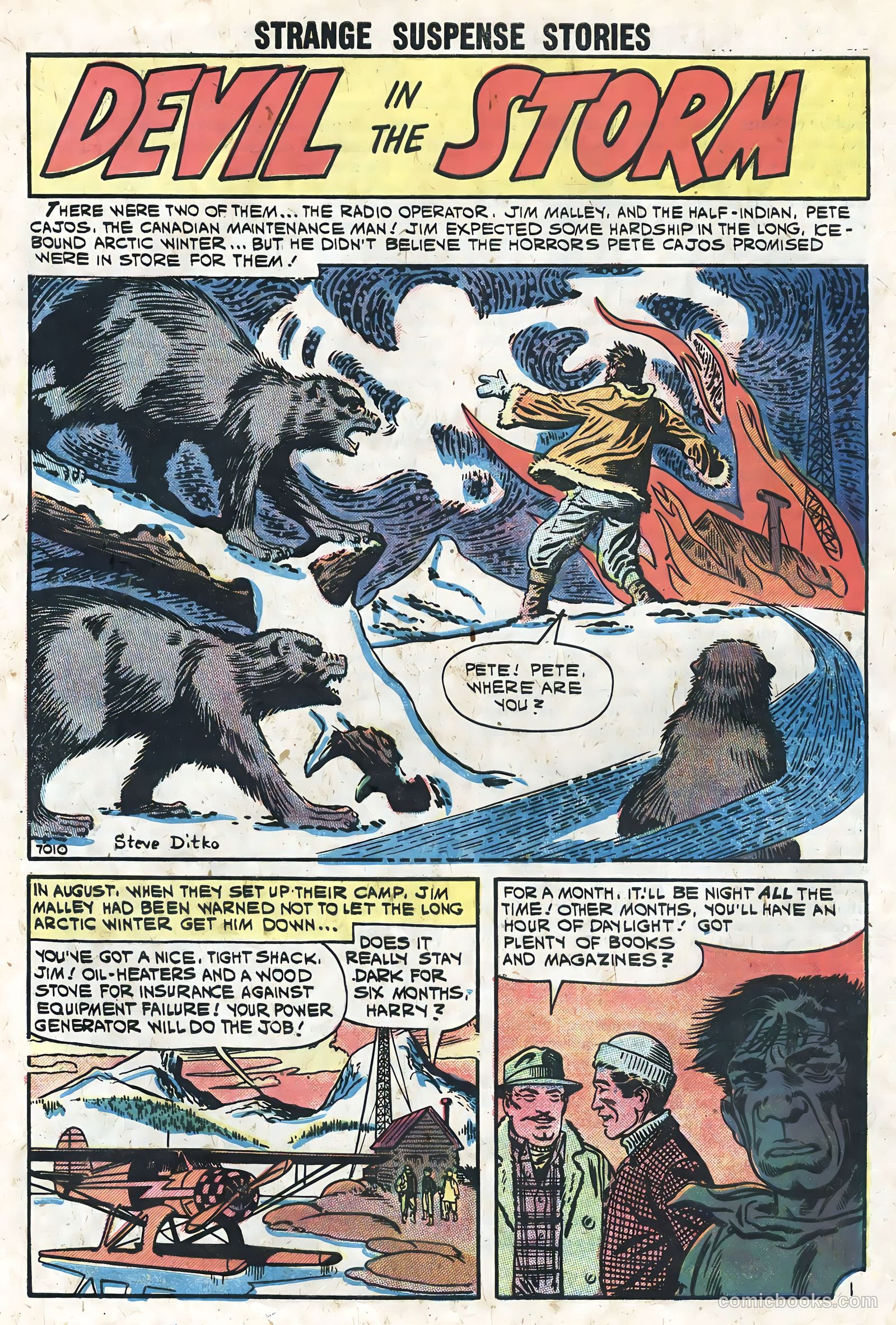 Strange Suspense Stories #50 (1960) — page 28