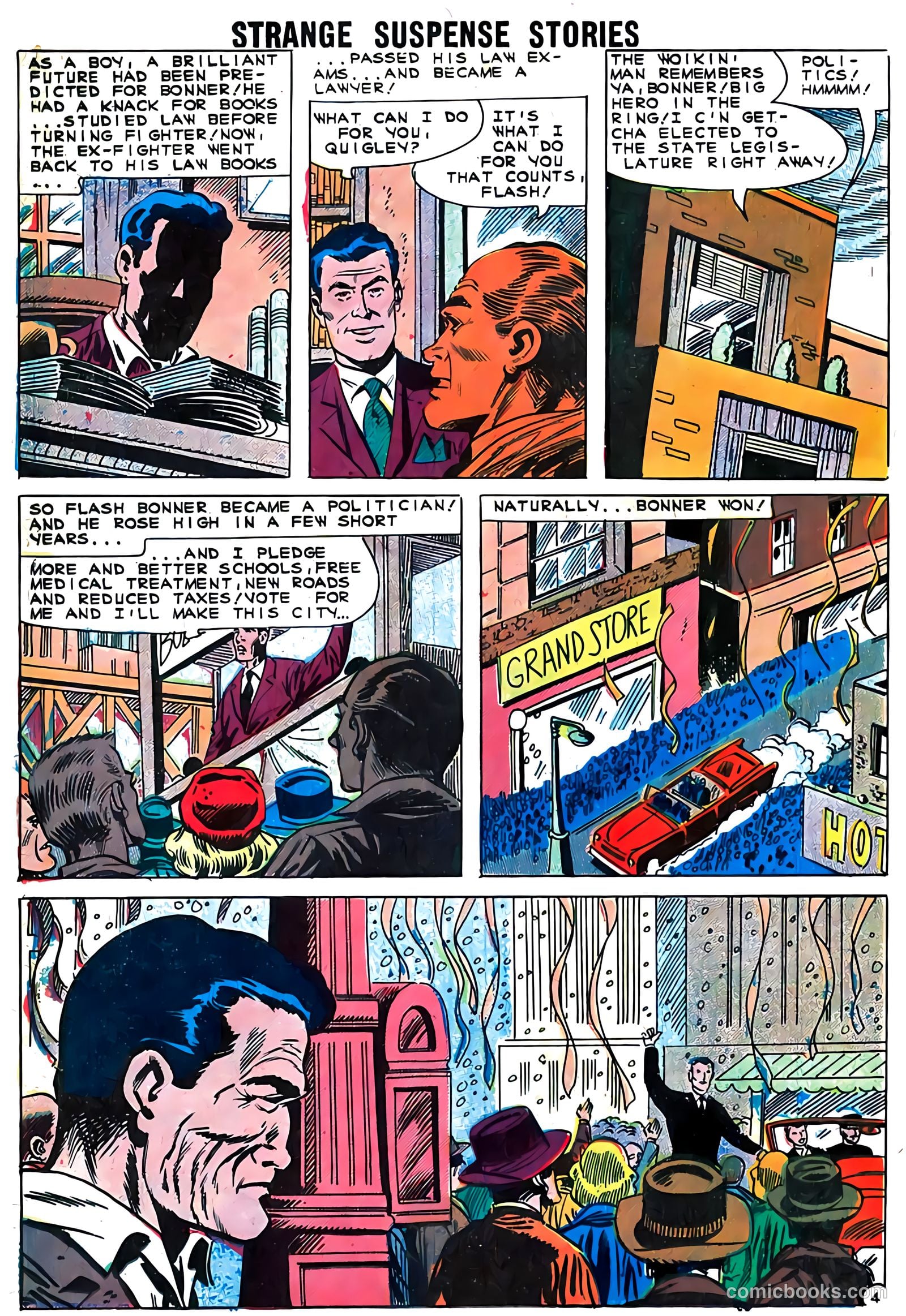 Strange Suspense Stories #52 (1952) — page 19