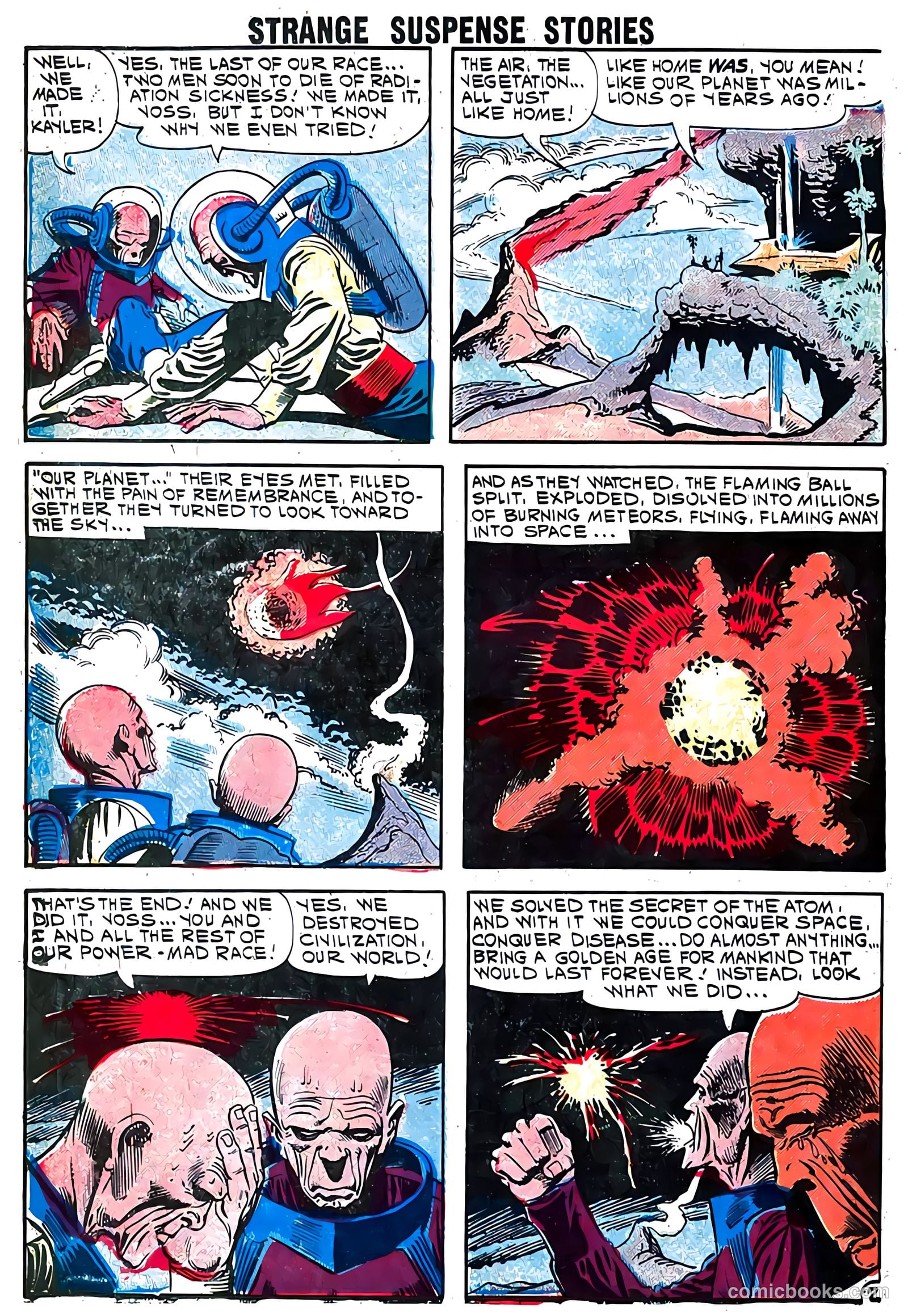 Strange Suspense Stories #52 (1952) — page 25