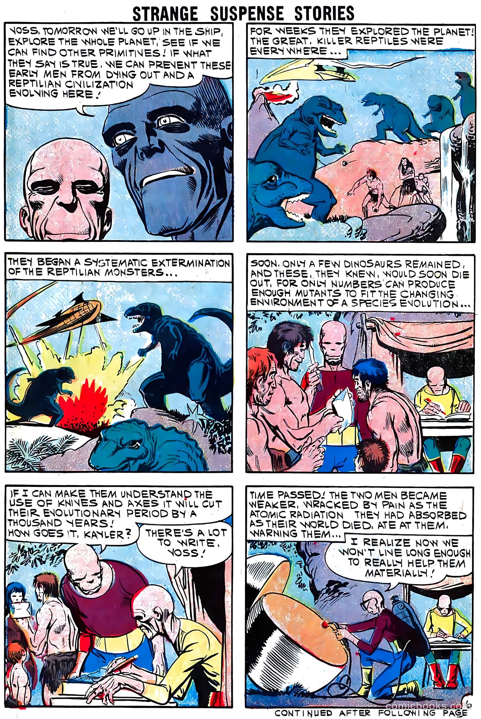 Strange Suspense Stories #52 (1952) — page 29