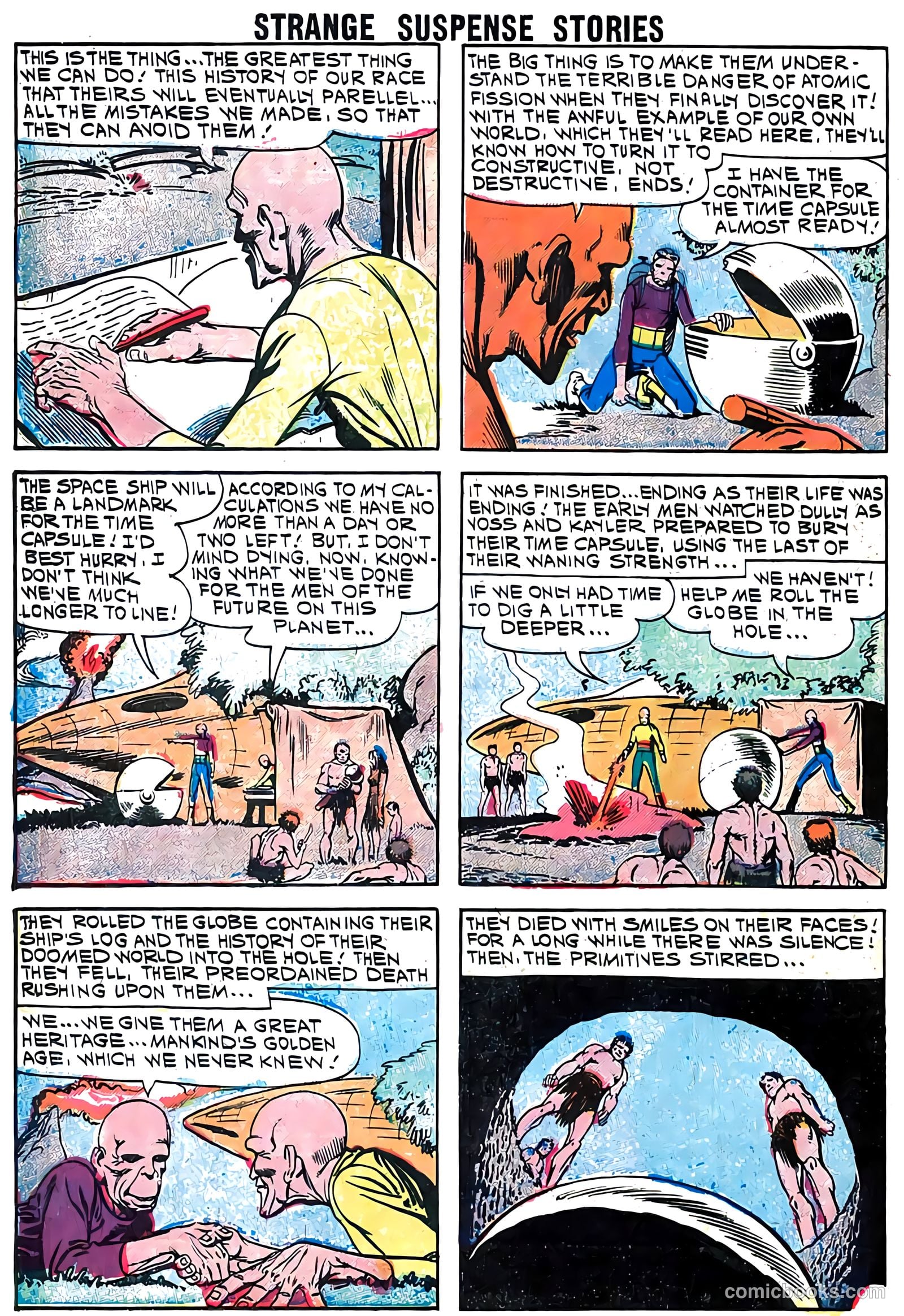 Strange Suspense Stories #52 (1952) — page 31