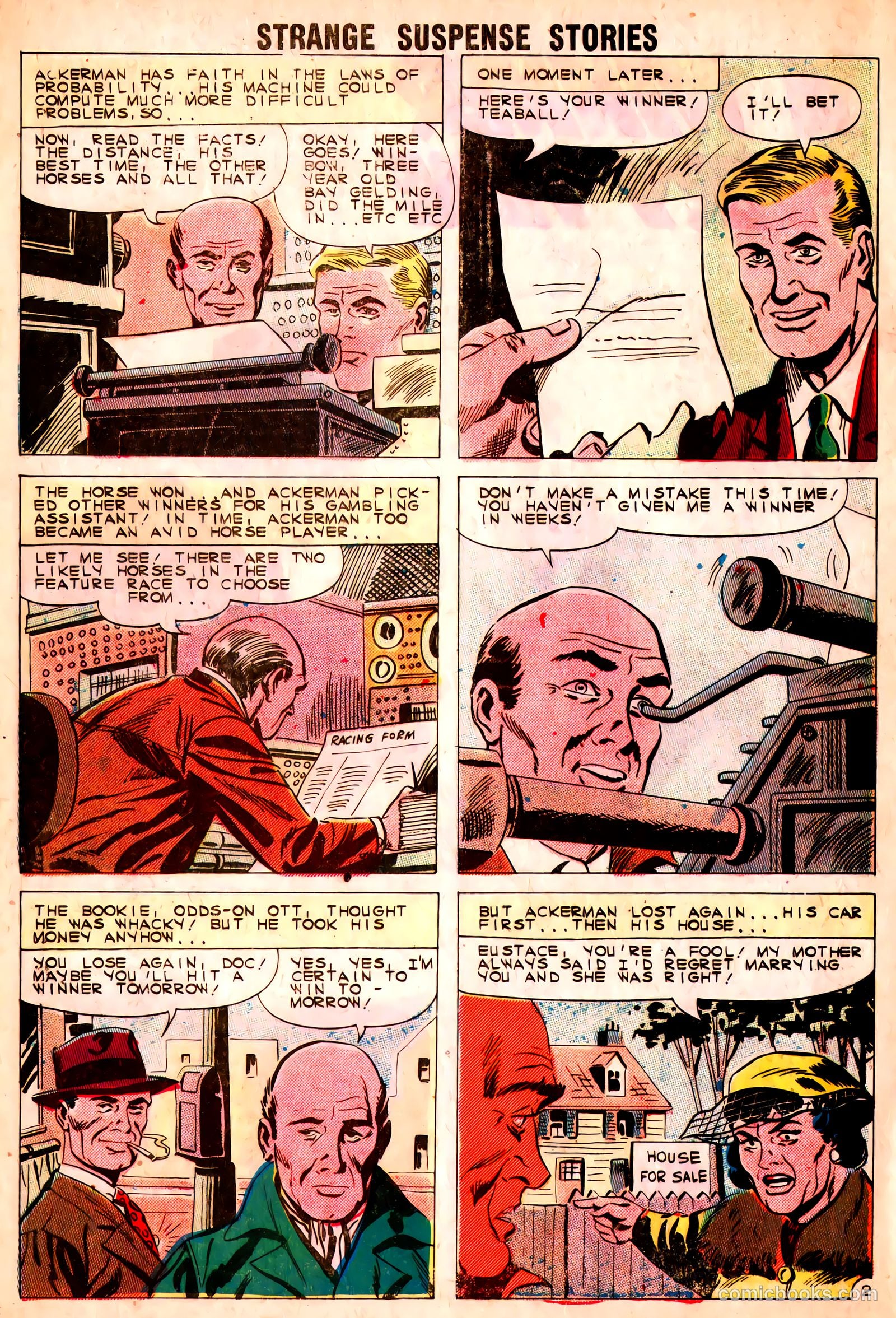 Strange Suspense Stories #53 (1961) — page 4