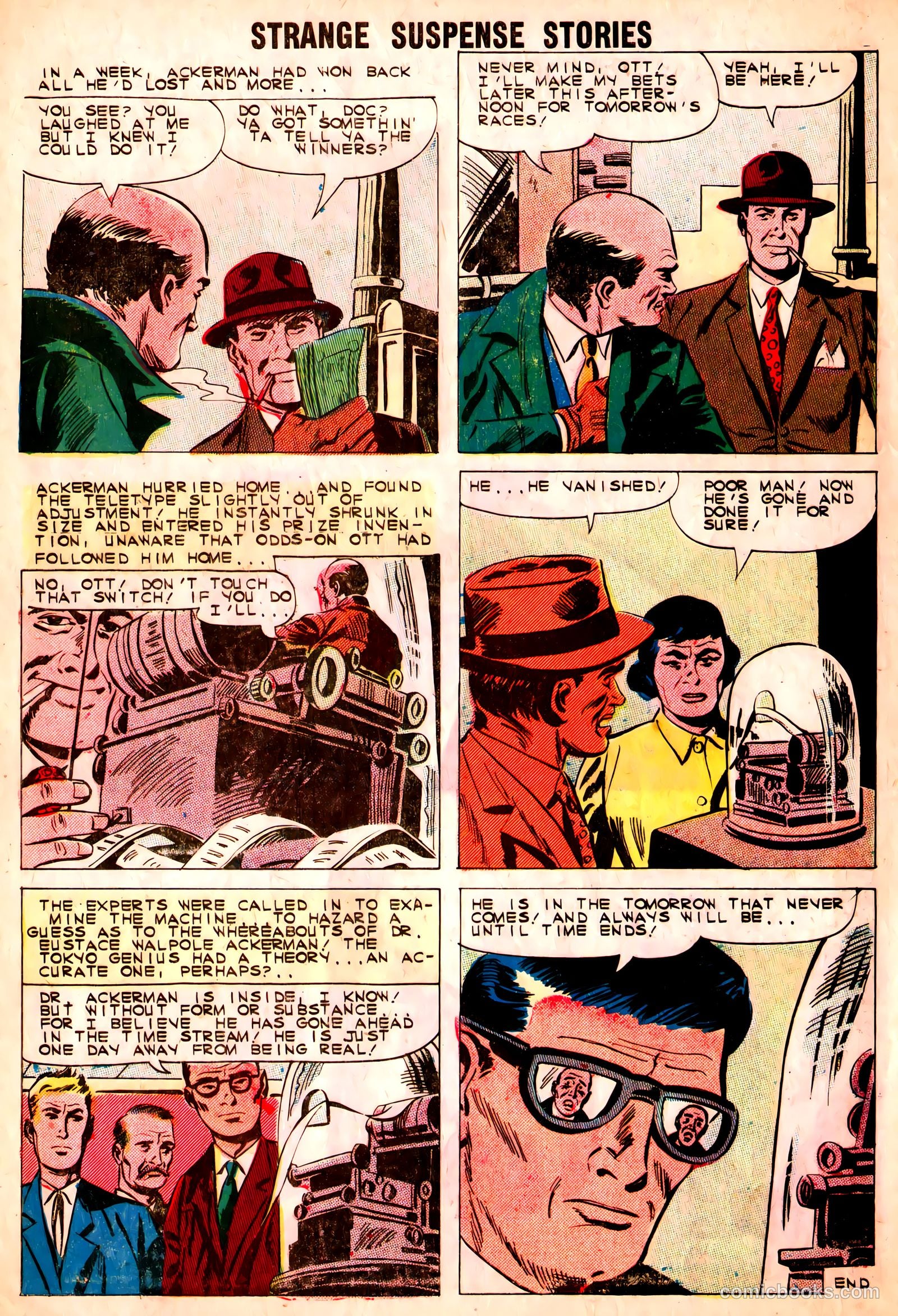 Strange Suspense Stories #53 (1961) — page 8