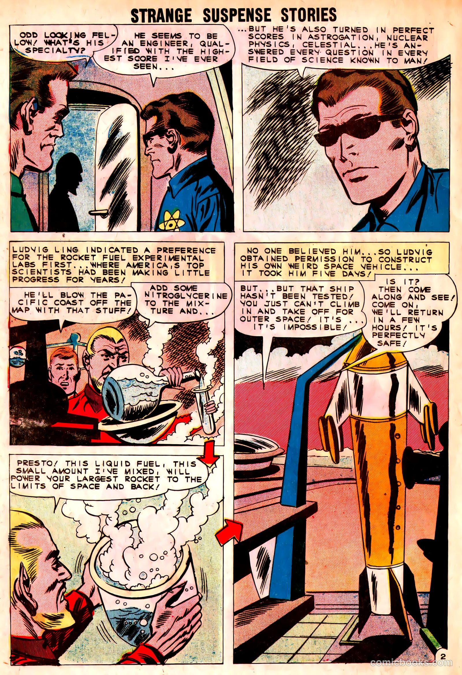 Strange Suspense Stories #53 (1961) — page 12