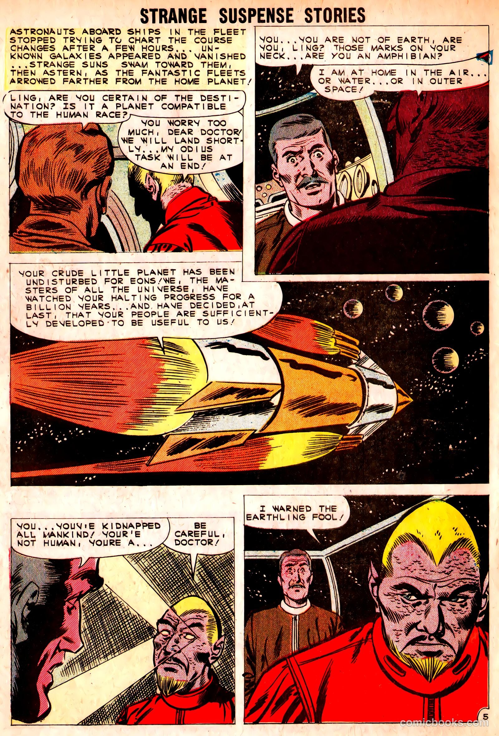Strange Suspense Stories #53 (1961) — page 16