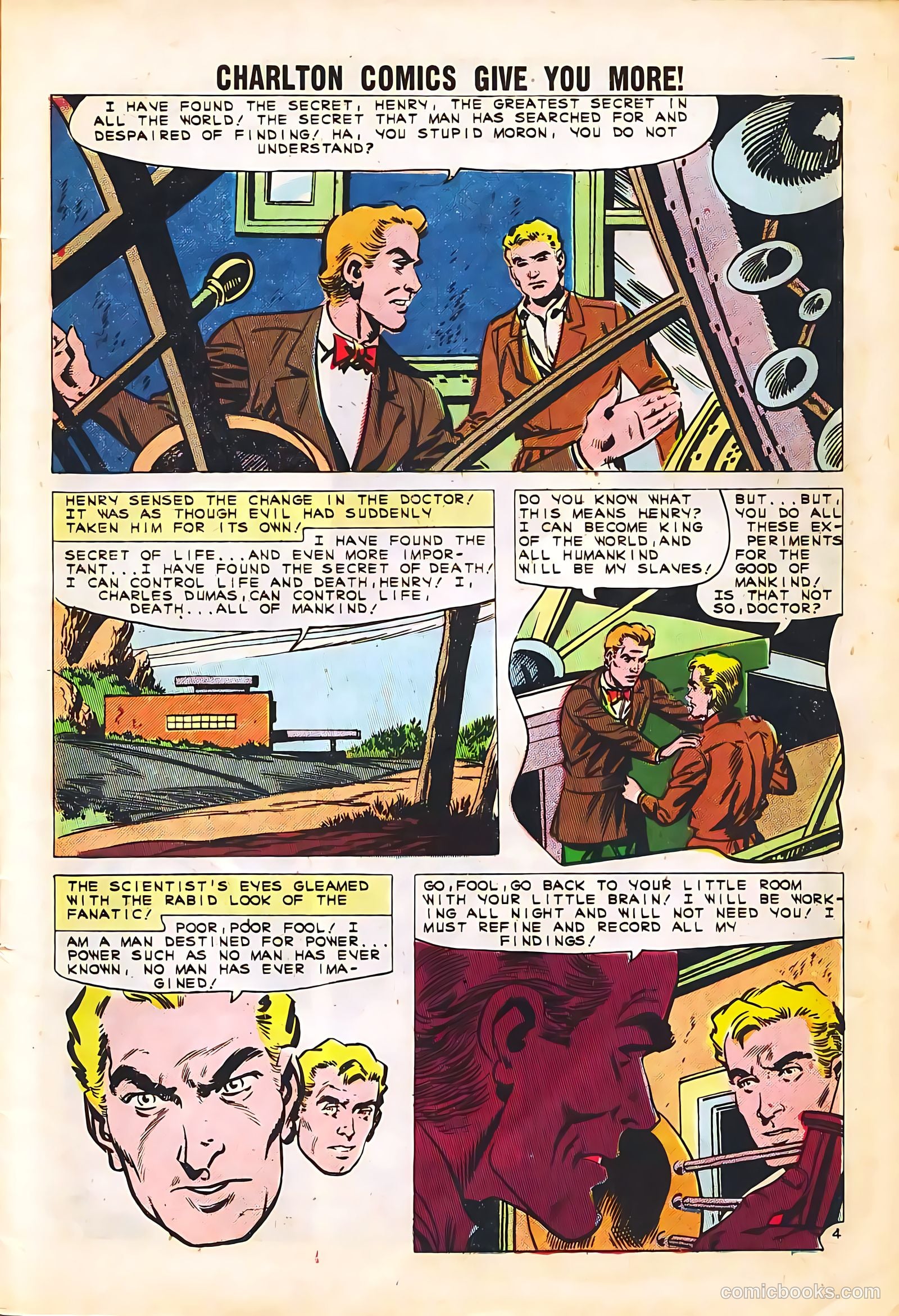 Strange Suspense Stories #54 (1961) — page 7