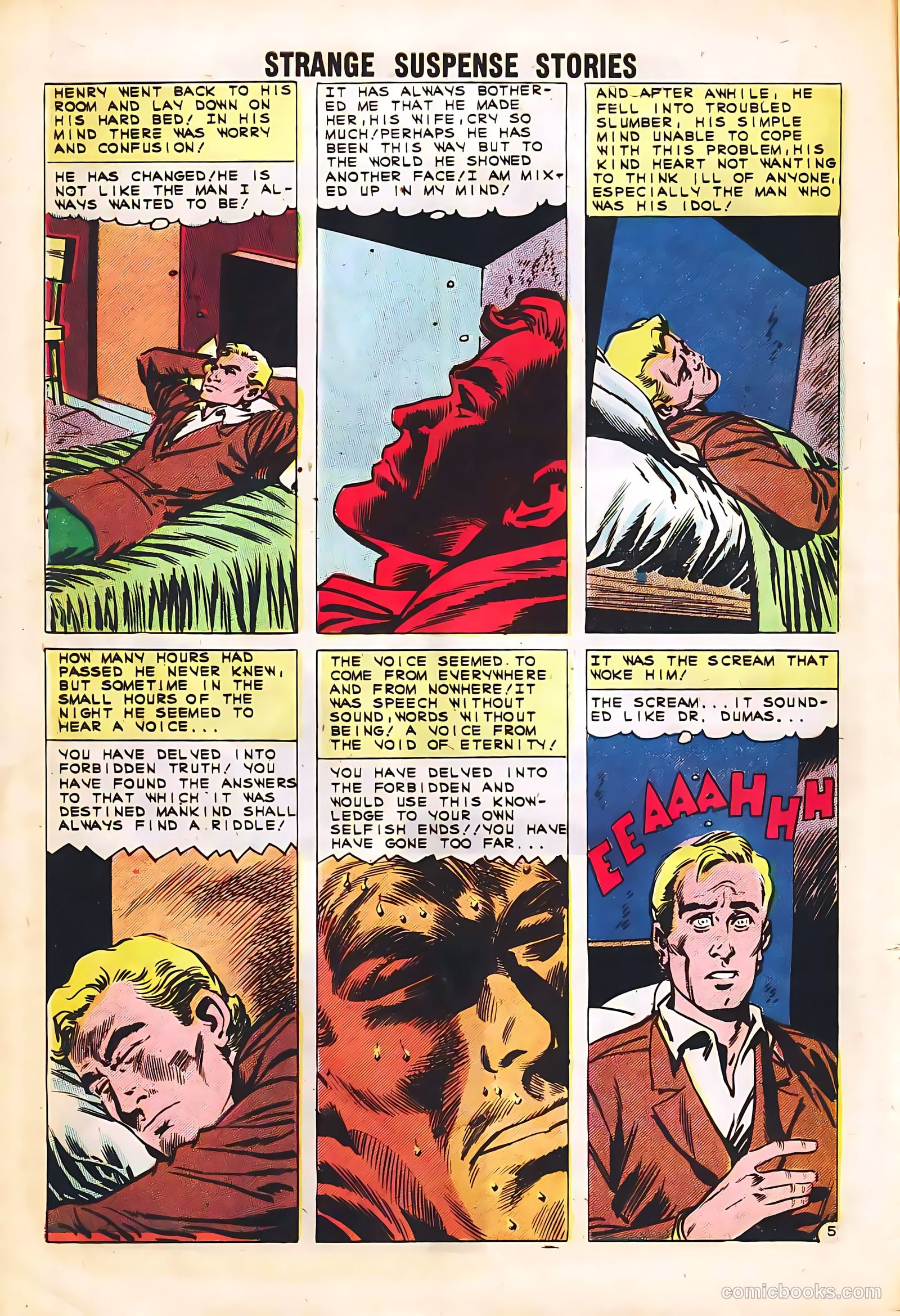 Strange Suspense Stories #54 (1961) — page 8