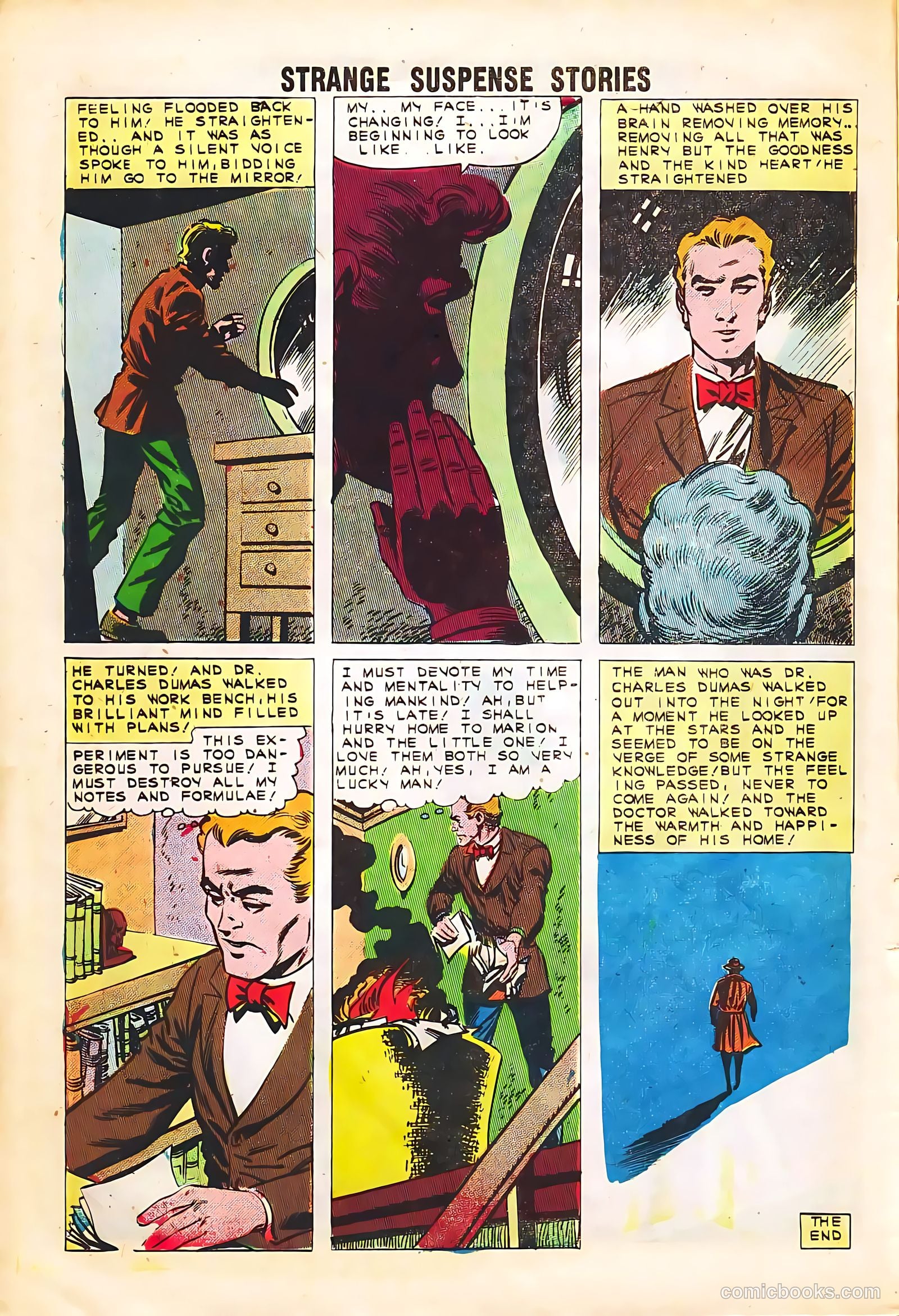 Strange Suspense Stories #54 (1961) — page 10