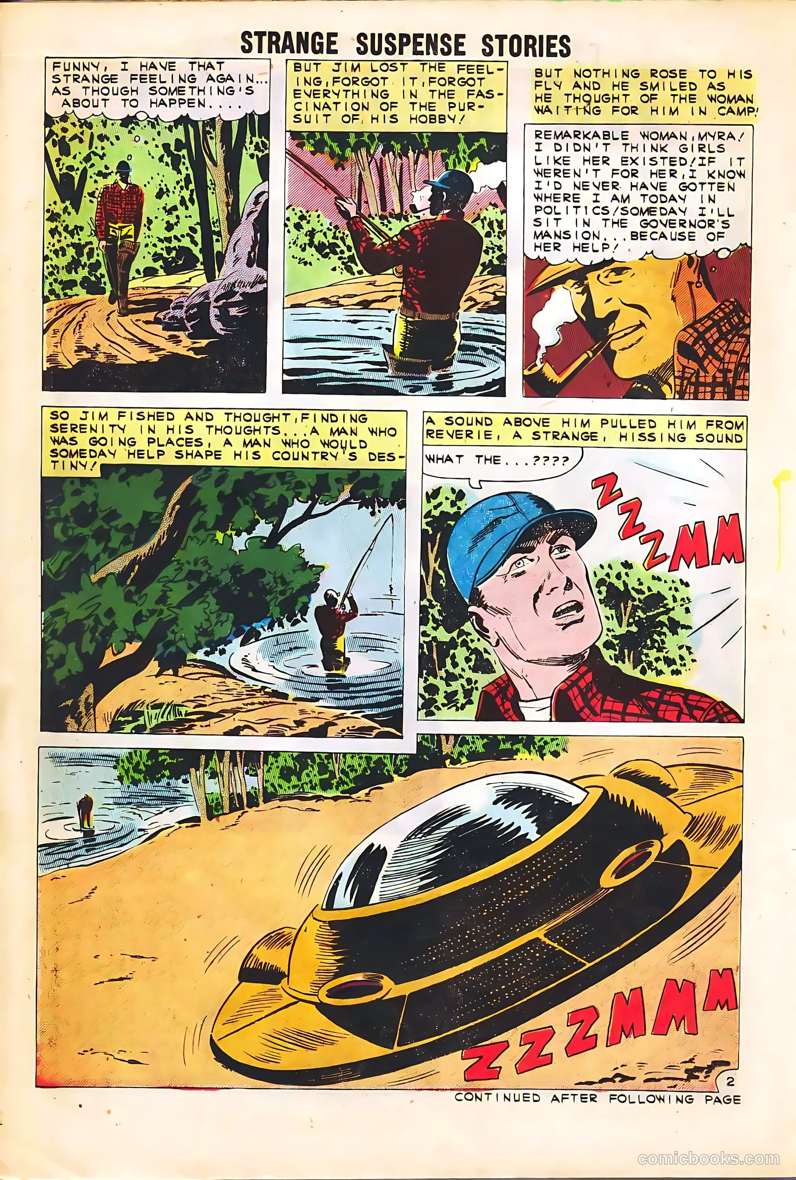 Strange Suspense Stories #54 (1961) — page 14