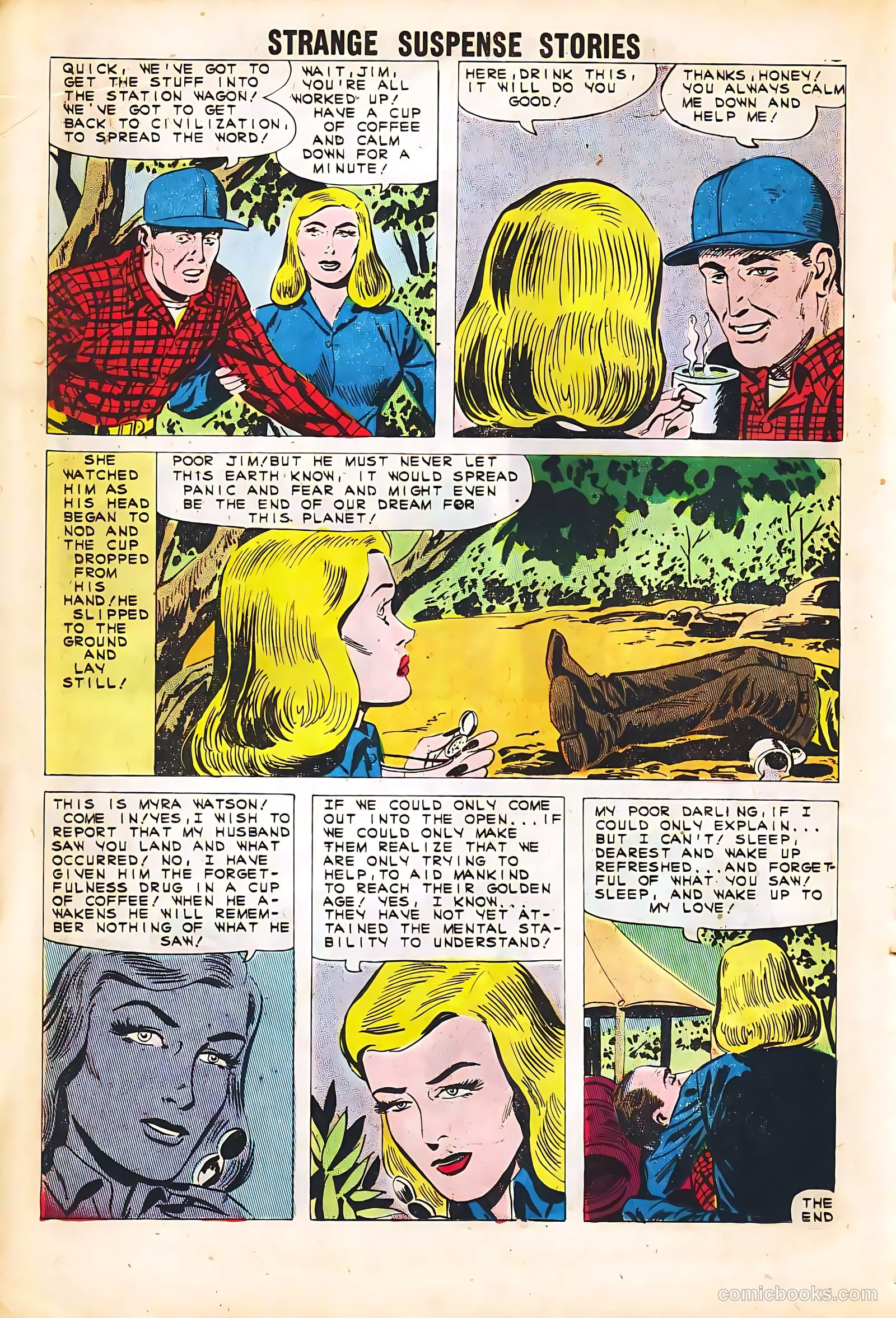 Strange Suspense Stories #54 (1961) — page 18