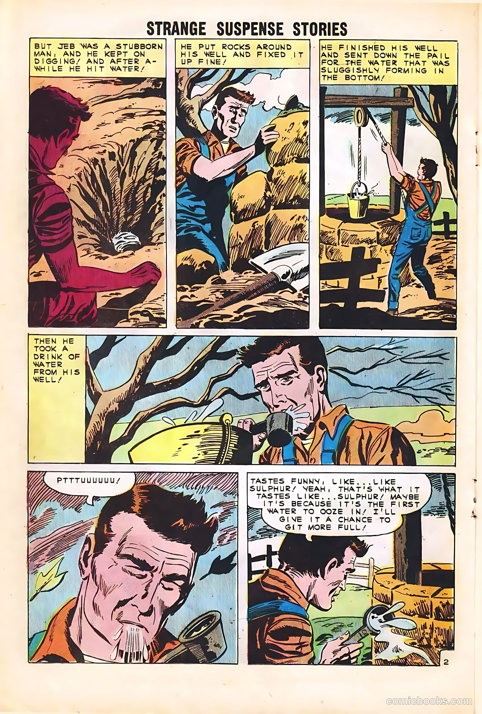 Strange Suspense Stories #54 (1961) — page 20