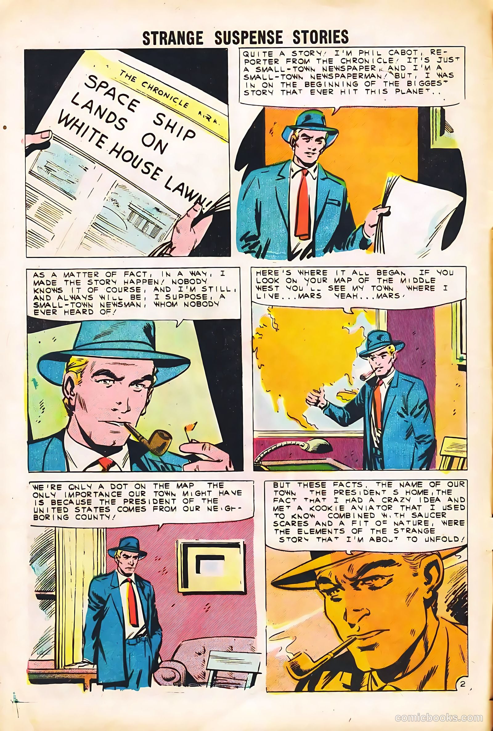 Strange Suspense Stories #56 (1961) — page 4