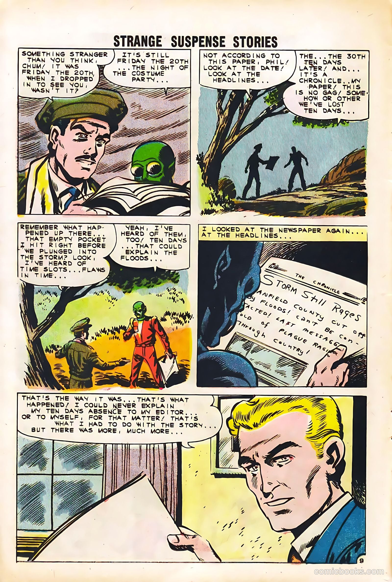 Strange Suspense Stories #56 (1961) — page 12
