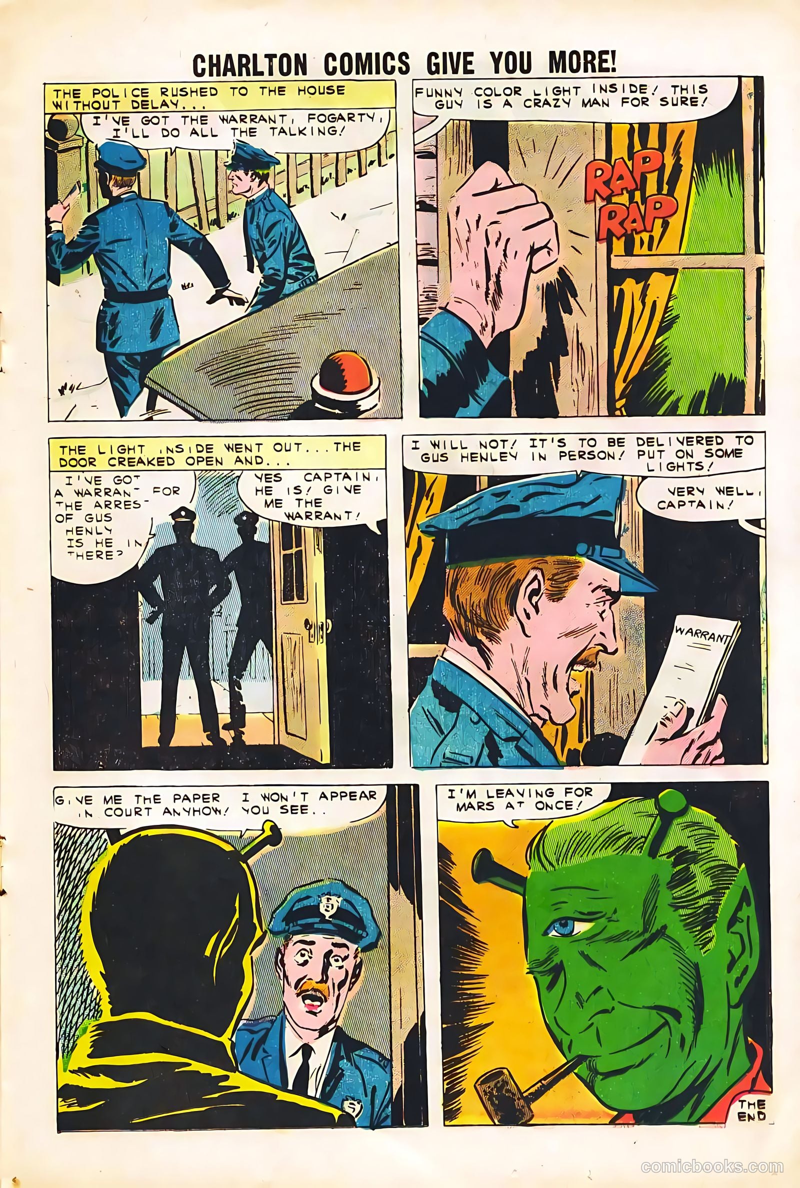 Strange Suspense Stories #56 (1961) — page 17