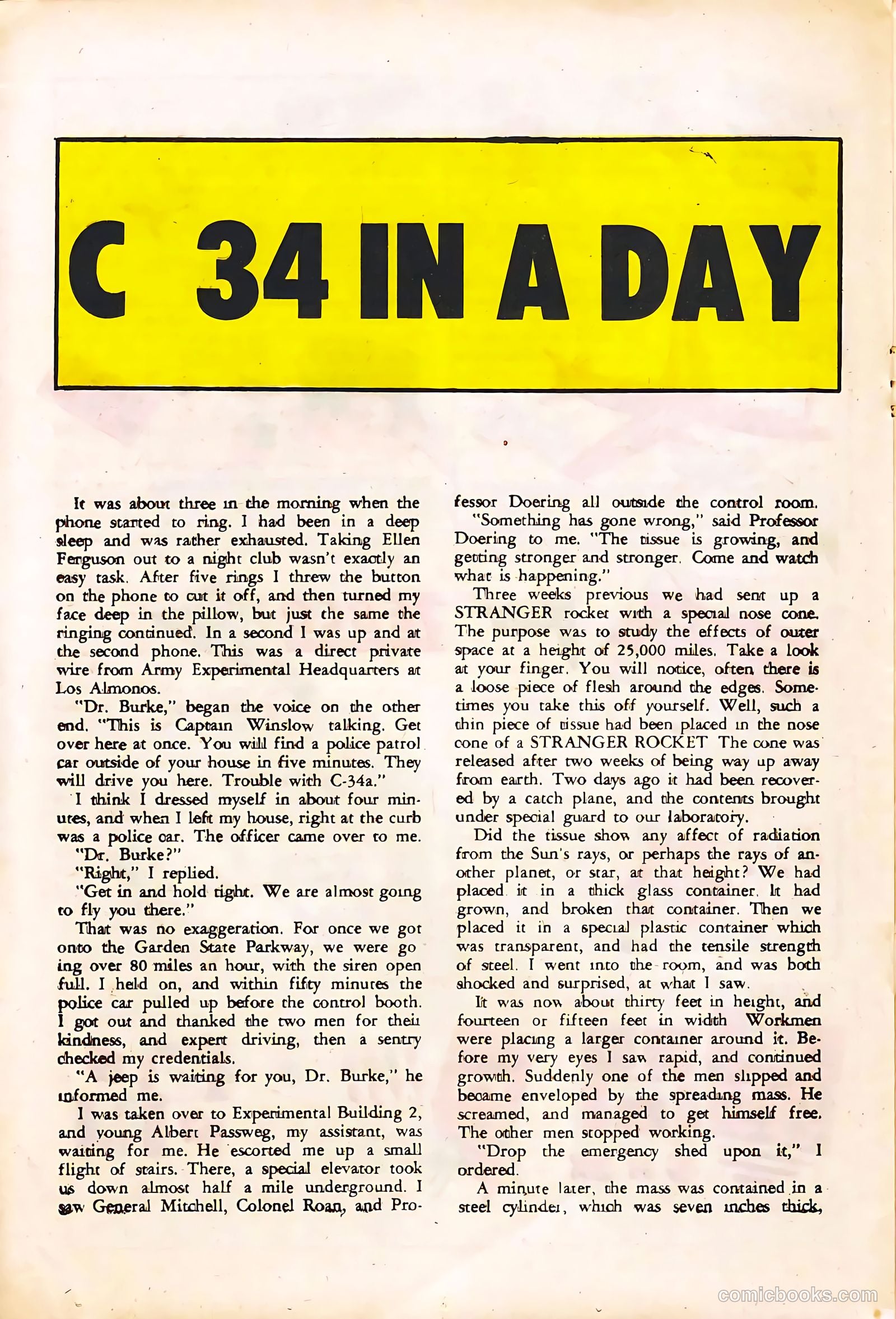 Strange Suspense Stories #56 (1961) — page 20