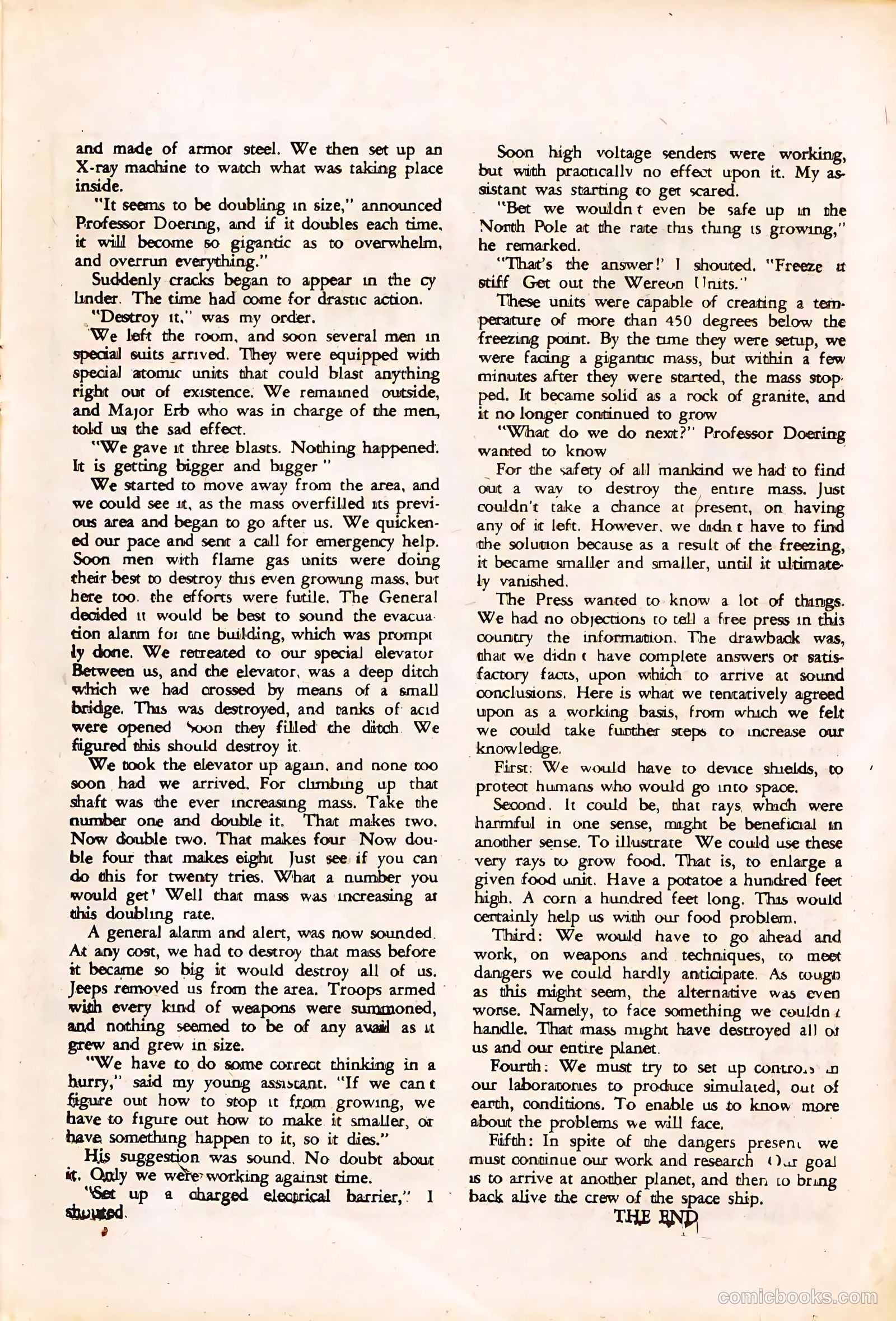 Strange Suspense Stories #56 (1961) — page 21