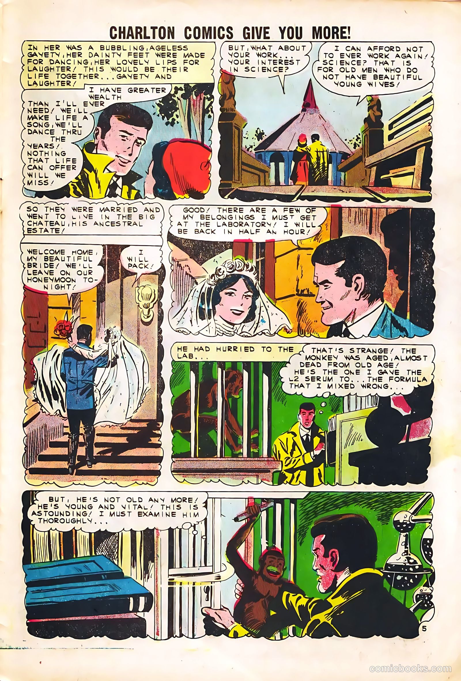Strange Suspense Stories #56 (1961) — page 27