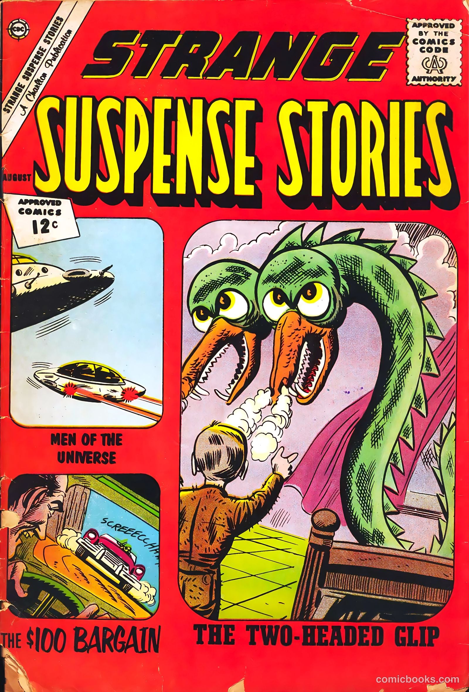 Strange Suspense Stories #60 cover